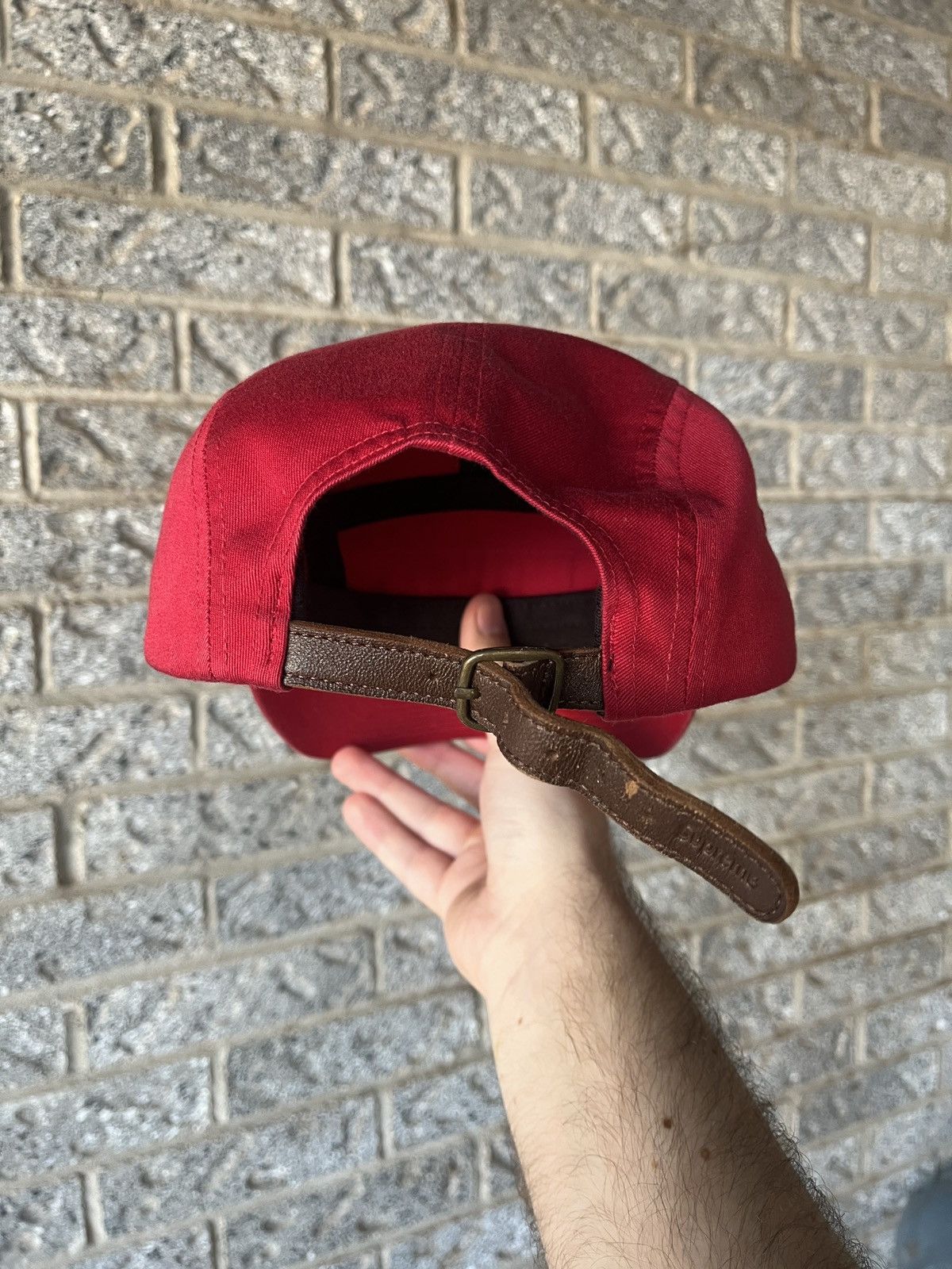 Supreme × Vintage Vintage Supreme 5 Panel Velcro Hat Size ONE SIZE - 4 Thumbnail