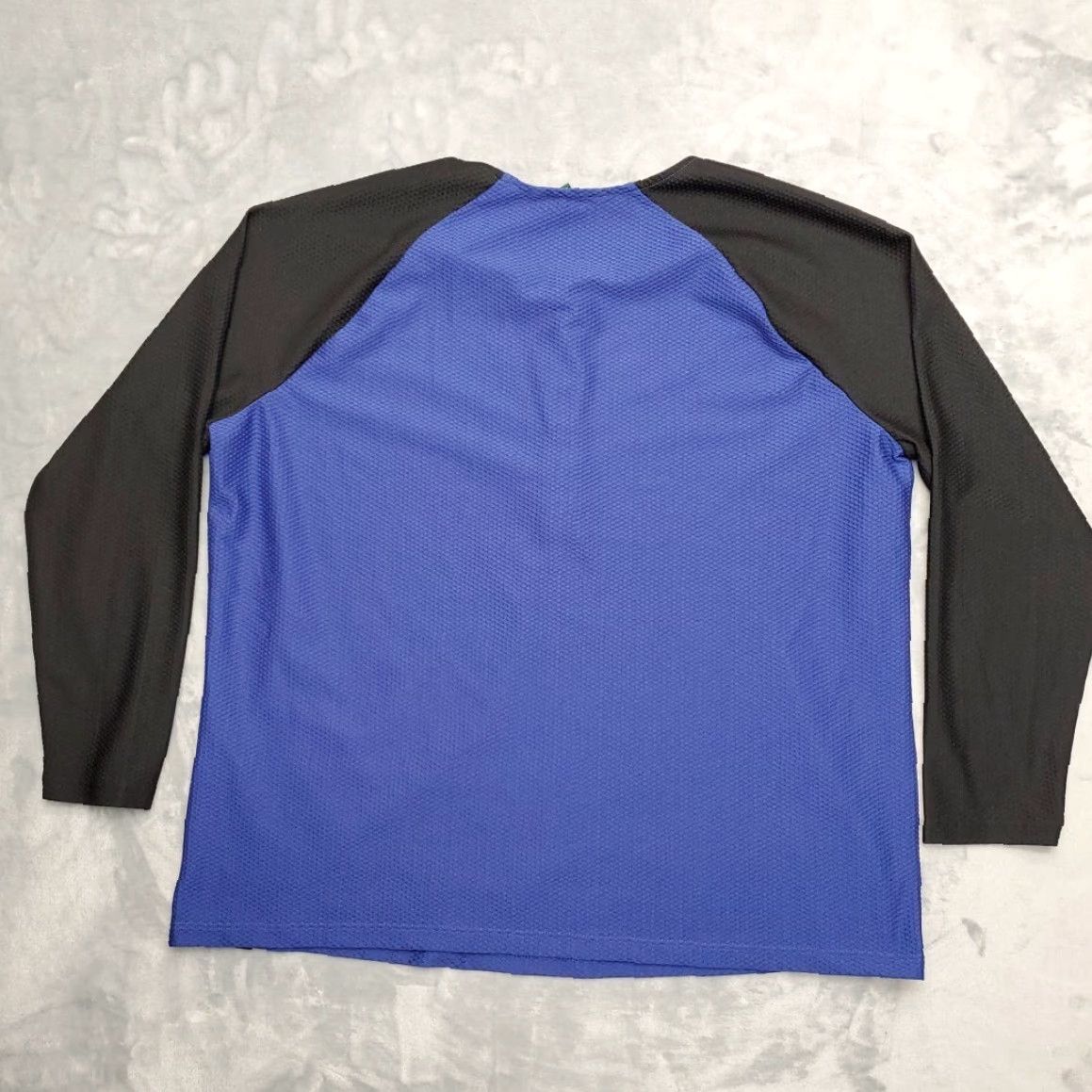 Polo Ralph Lauren VINTAGE Polo Ralph Lauren Shirt Women 2X Blue 1/2 Zip Thermal Waffle Raglan Stretch Size XXL / US 16-18 / IT 52-54 - 7 Thumbnail