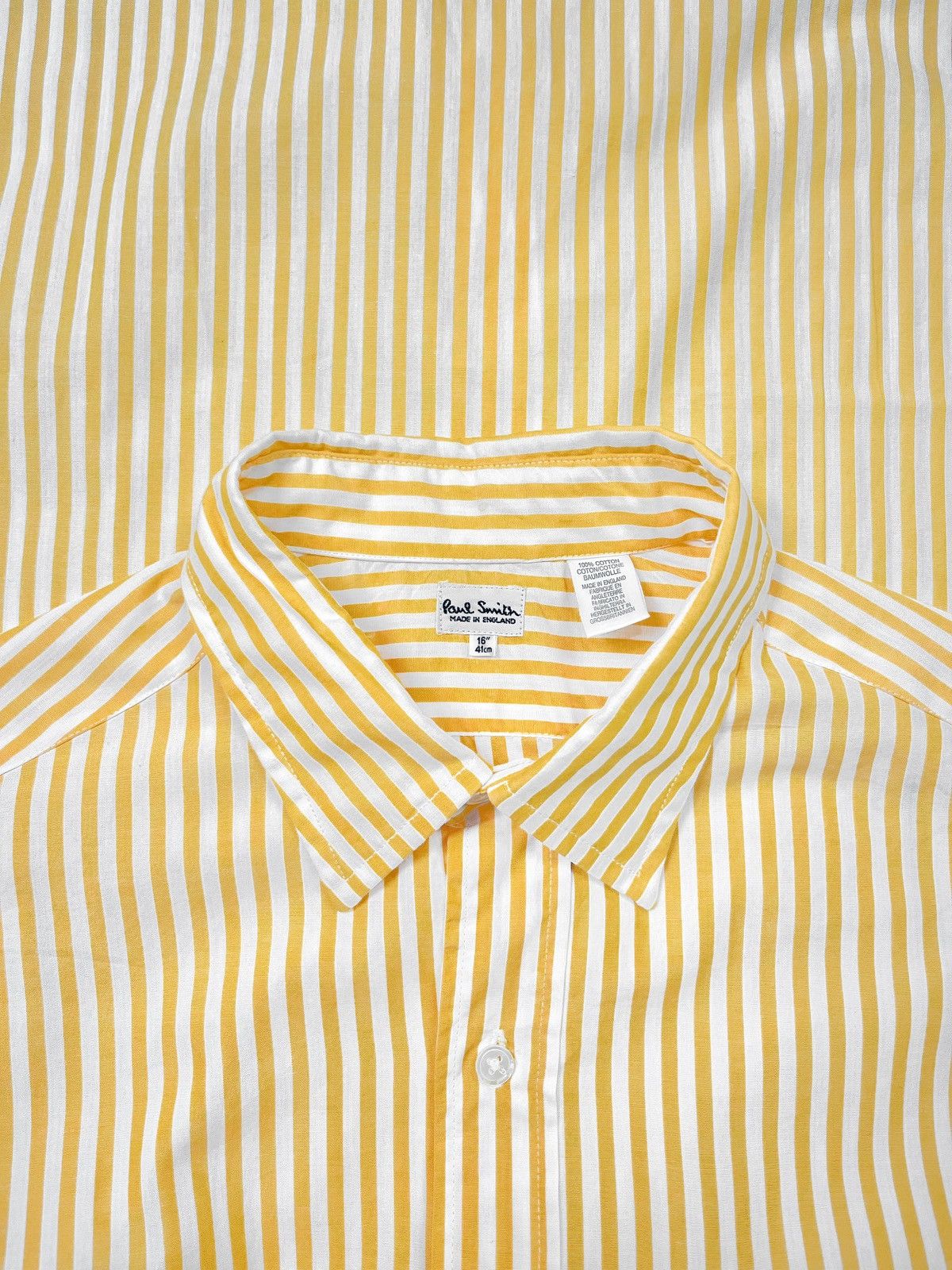 Paul Smith 90s Paul Smith Made In England Vintage Striped Button Up Size US XL / EU 56 / 4 - 6 Thumbnail