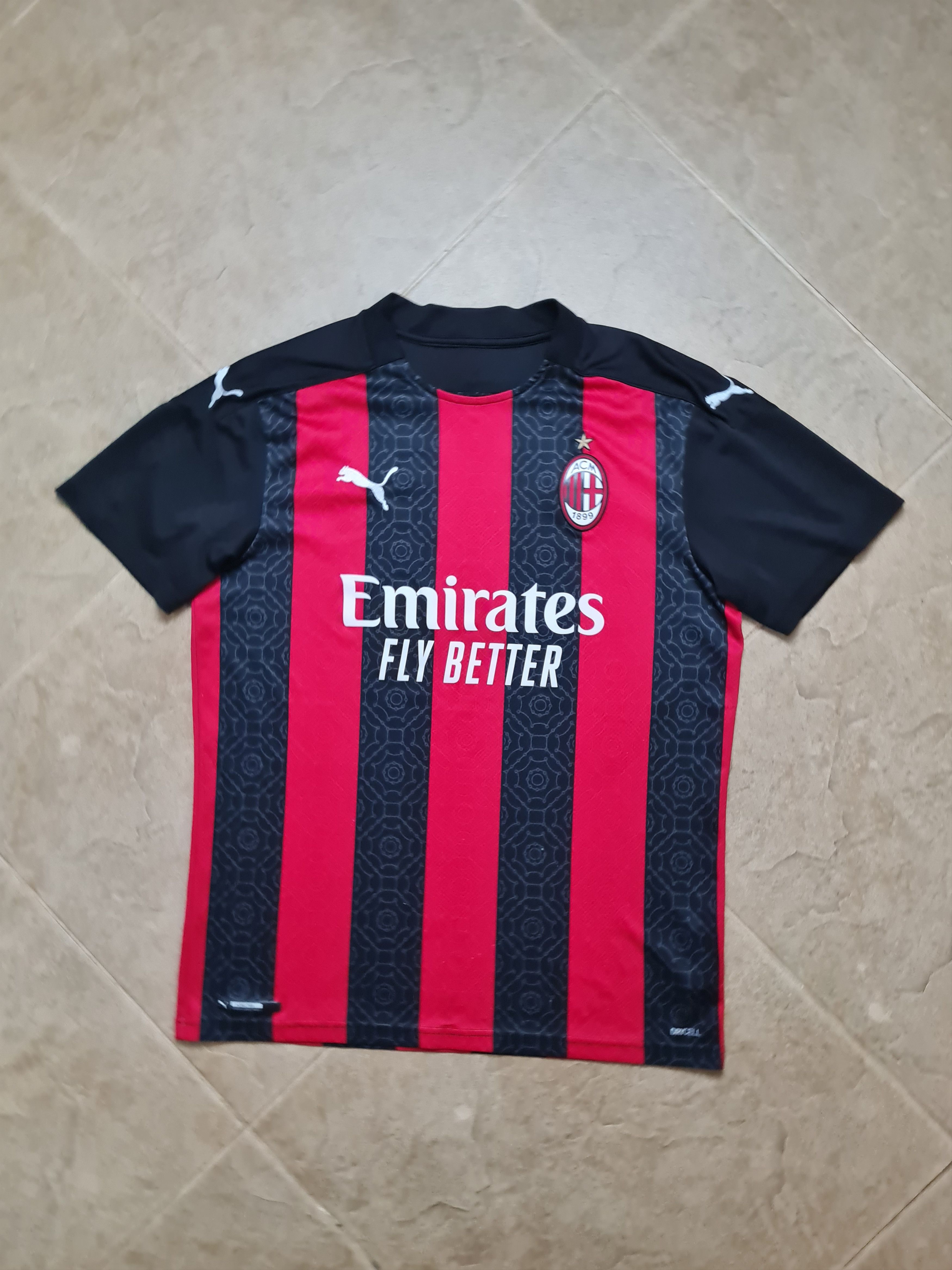 Puma AC Milan Home Puma Soccer Shirt Third Maglia Camiseta Size US M / EU 48-50 / 2 - 5 Thumbnail