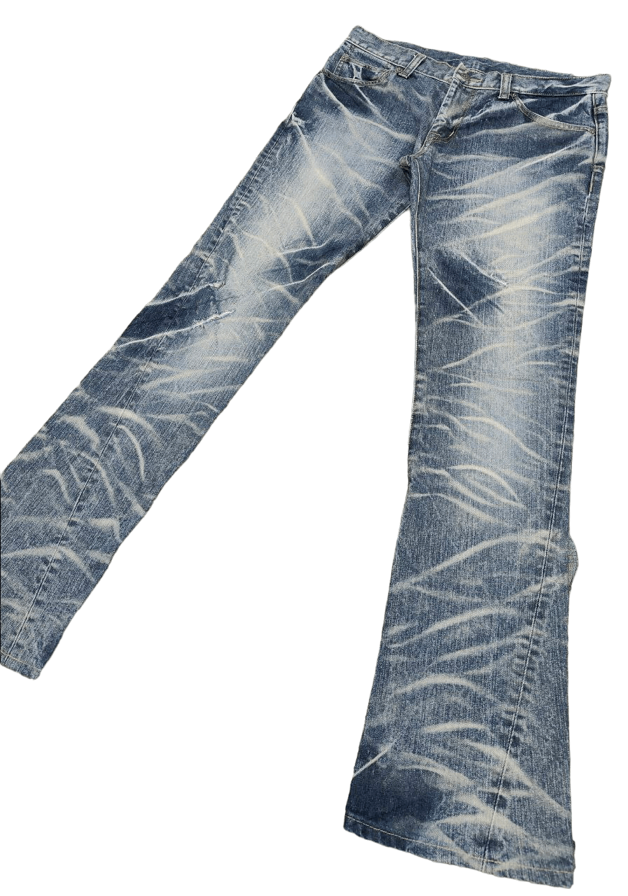 Tornado Mart Tornado Mart Japan Flare Denim Size US 33 - 3 Thumbnail