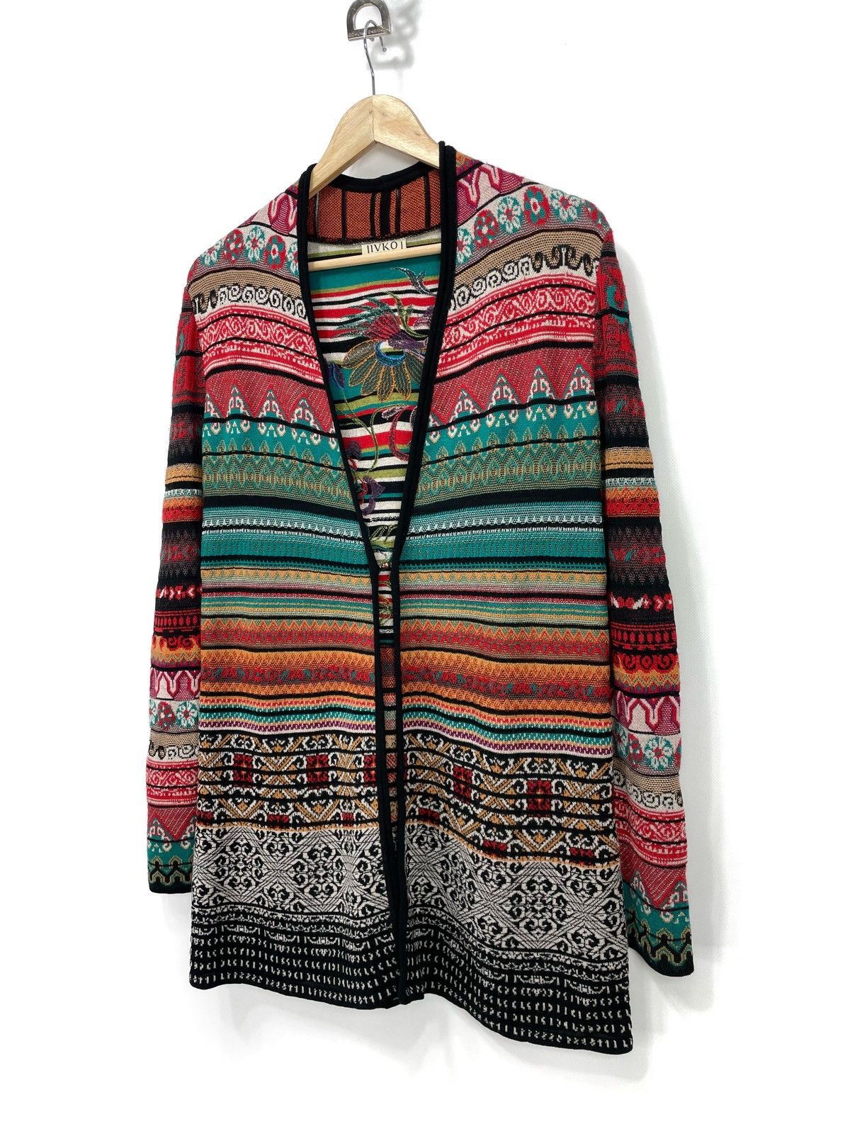 Other IVKO Woman Embroidered Back Cardigan – Size 36 Size S / US 4 / IT 40 - 4 Thumbnail