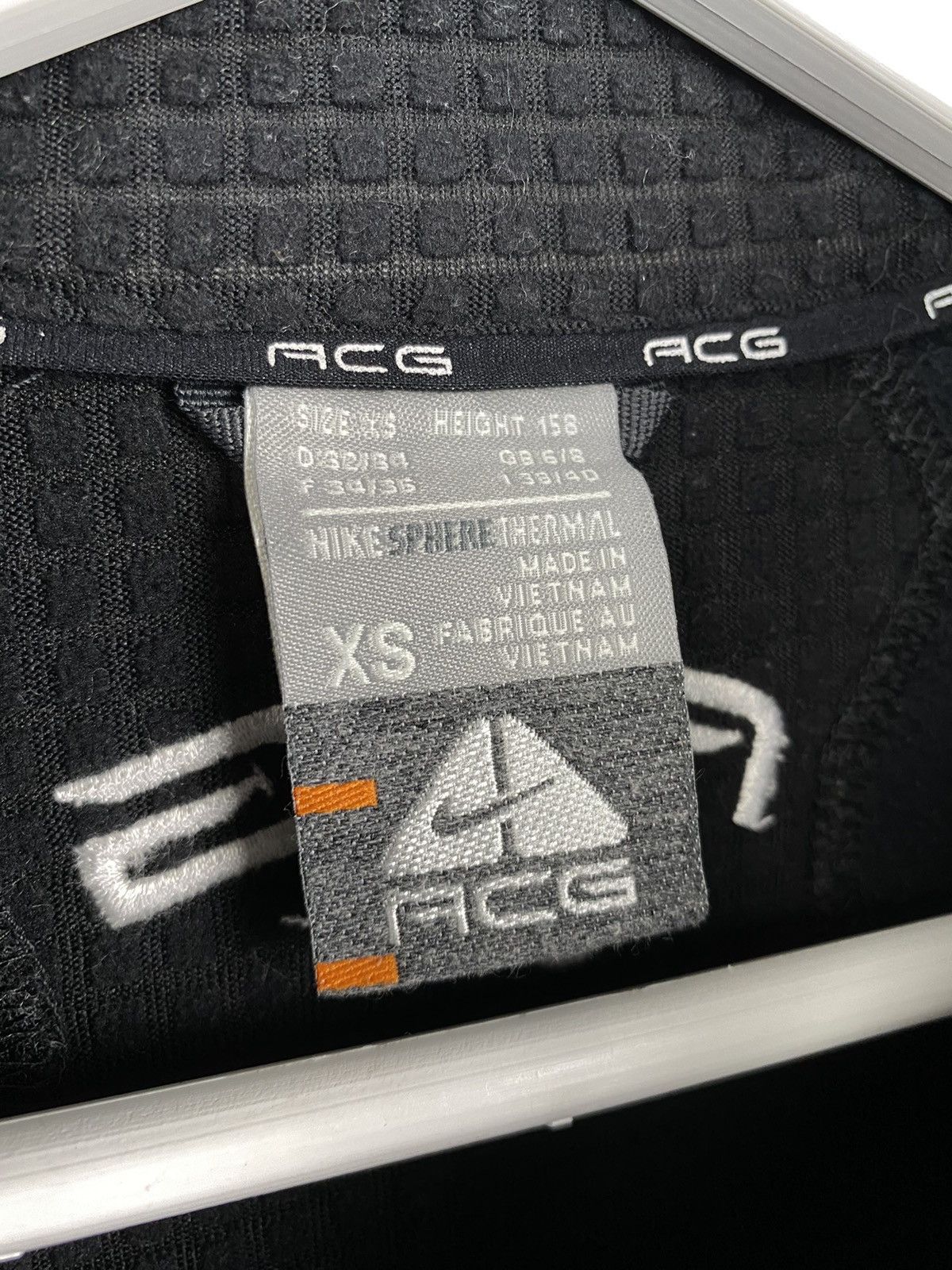 Nike ACG × Vintage Vintage Nike ACG Ninja Fleece Jacket Gorpcore 90s Size XS / US 0-2 / IT 36-38 - 11 Thumbnail