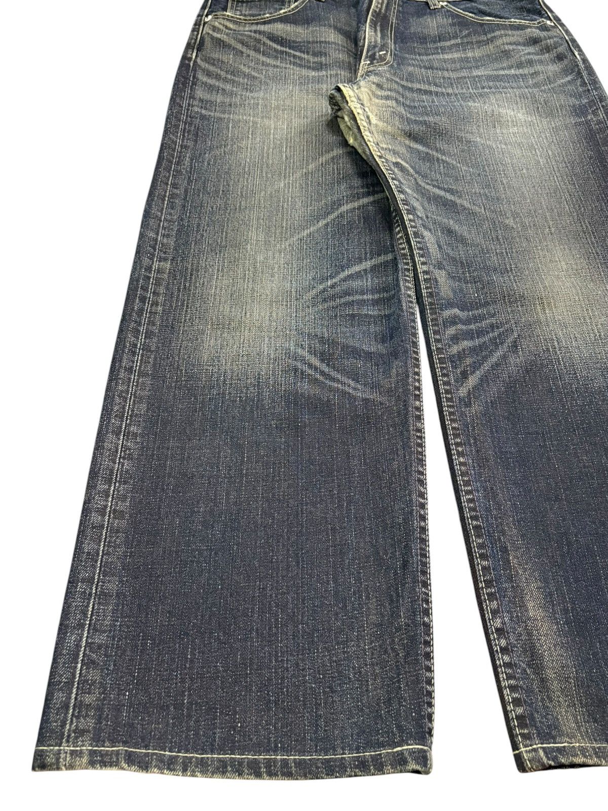 Levi's Vintage 90s Levis 503 Blue Wash Distressed Loose Baggy Jeans Size US 36 / EU 52 - 6 Thumbnail