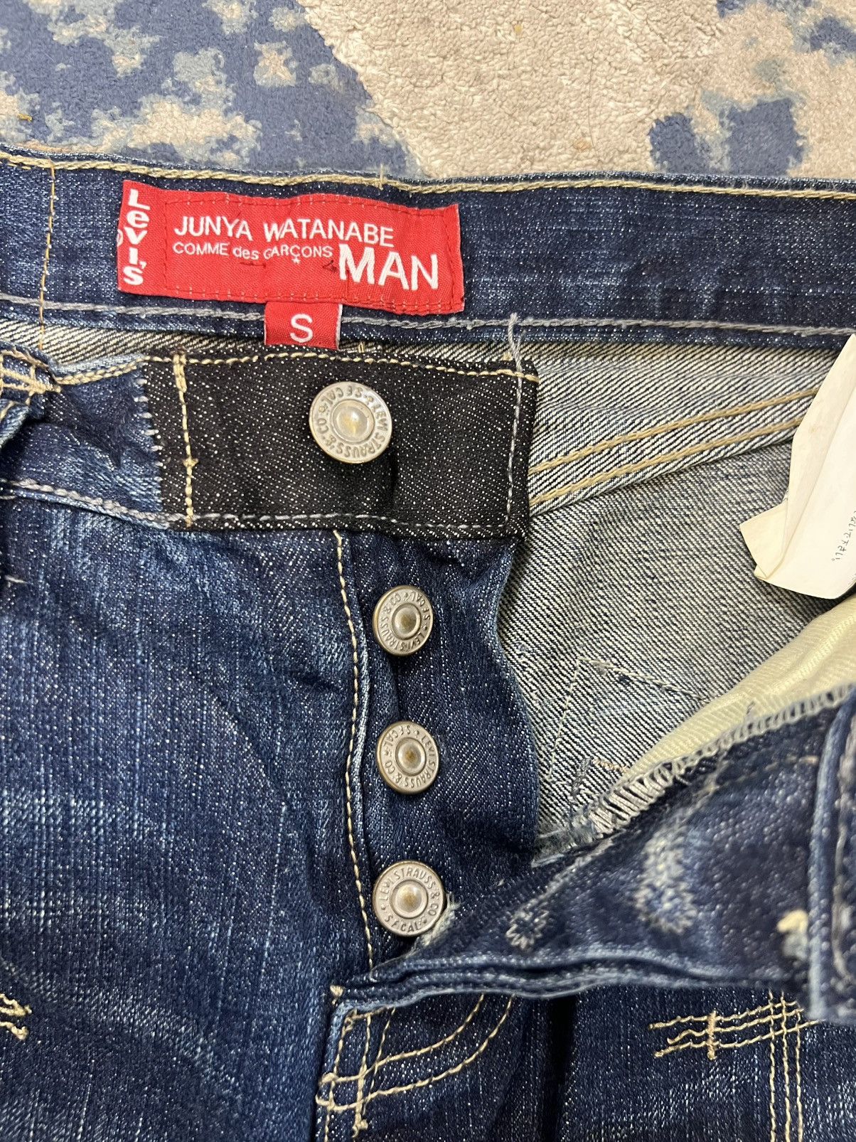 Comme des Garcons Levis X Comme des Garcon Denim Jeans Size US 30 / EU 46 - 6 Thumbnail