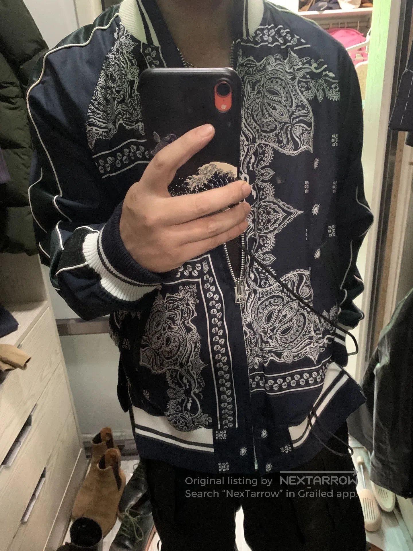 Sacai Sacai X dr Woo hoodie | Grailed