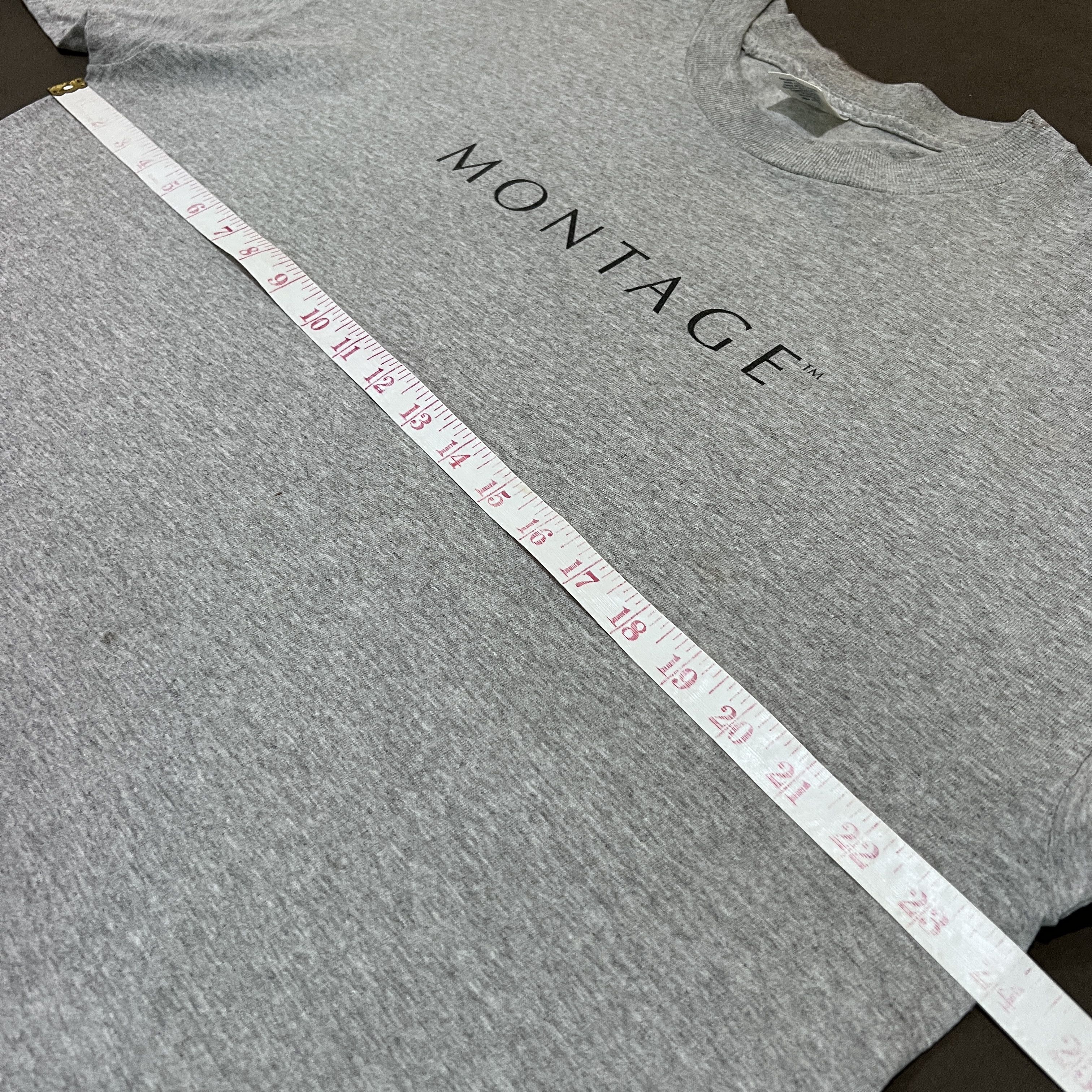 Vintage Vintage Y2K MONTAGE Promo Tee XL Size US XL / EU 56 / 4 - 9 Thumbnail