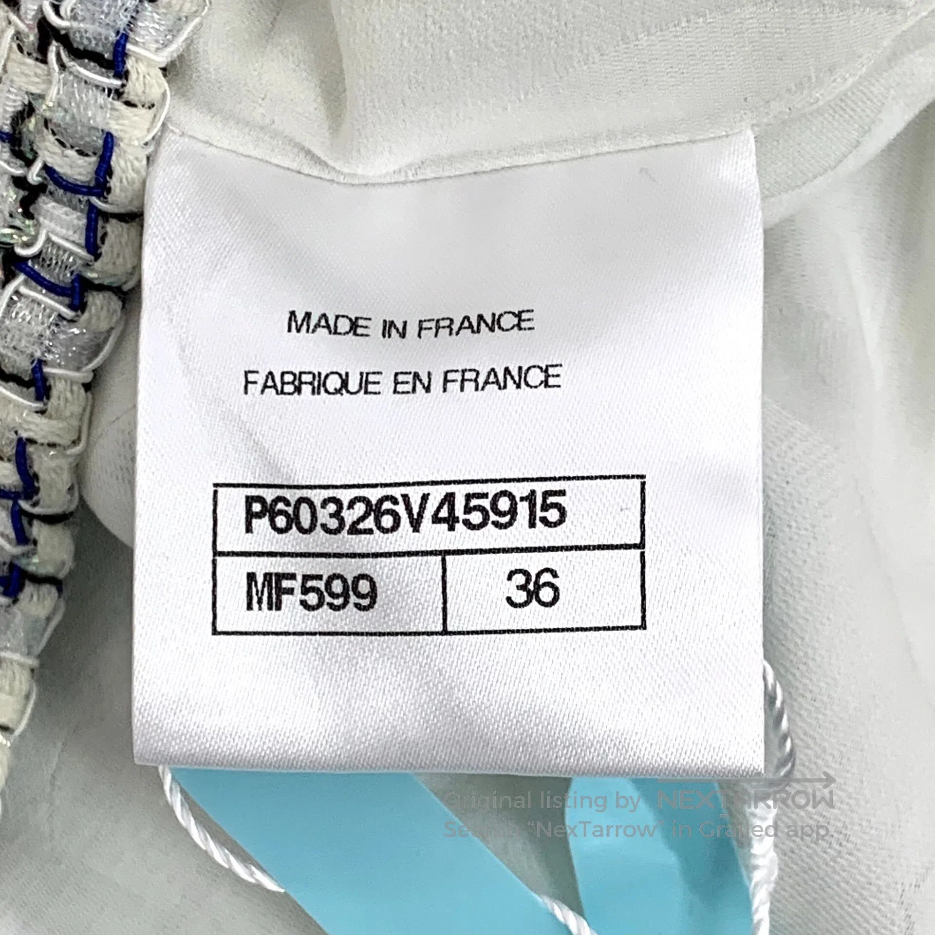 Chanel Chanel Color-blocked collar single-breasted long-sleeve kn Size XS / US 0-2 / IT 36-38 - 7 Thumbnail