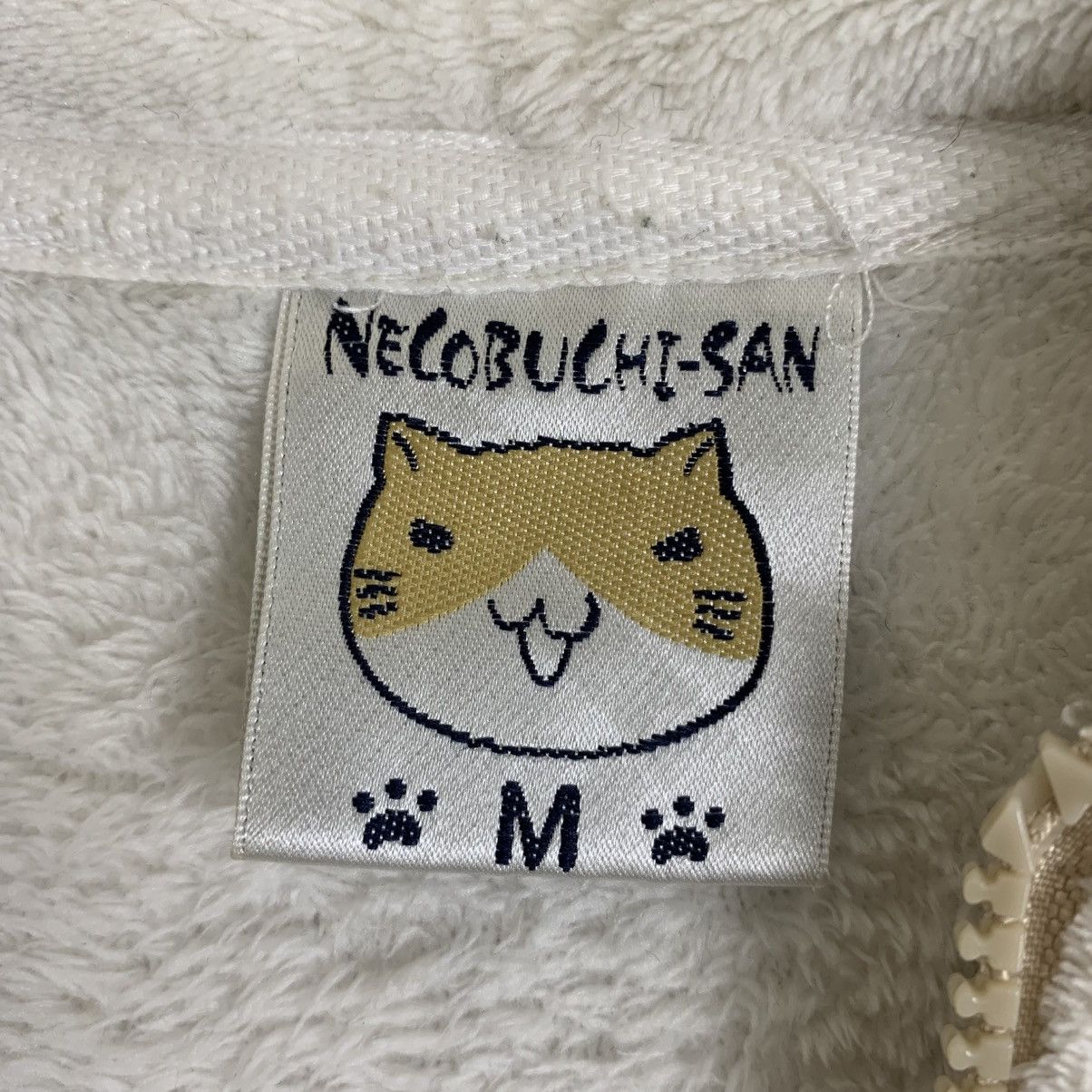 Designer × Japanese Brand × Vintage Necobuchi- San Anime Japanese Cartoon Zipper Hoodie Pullover Size US M / EU 48-50 / 2 - 10 Thumbnail