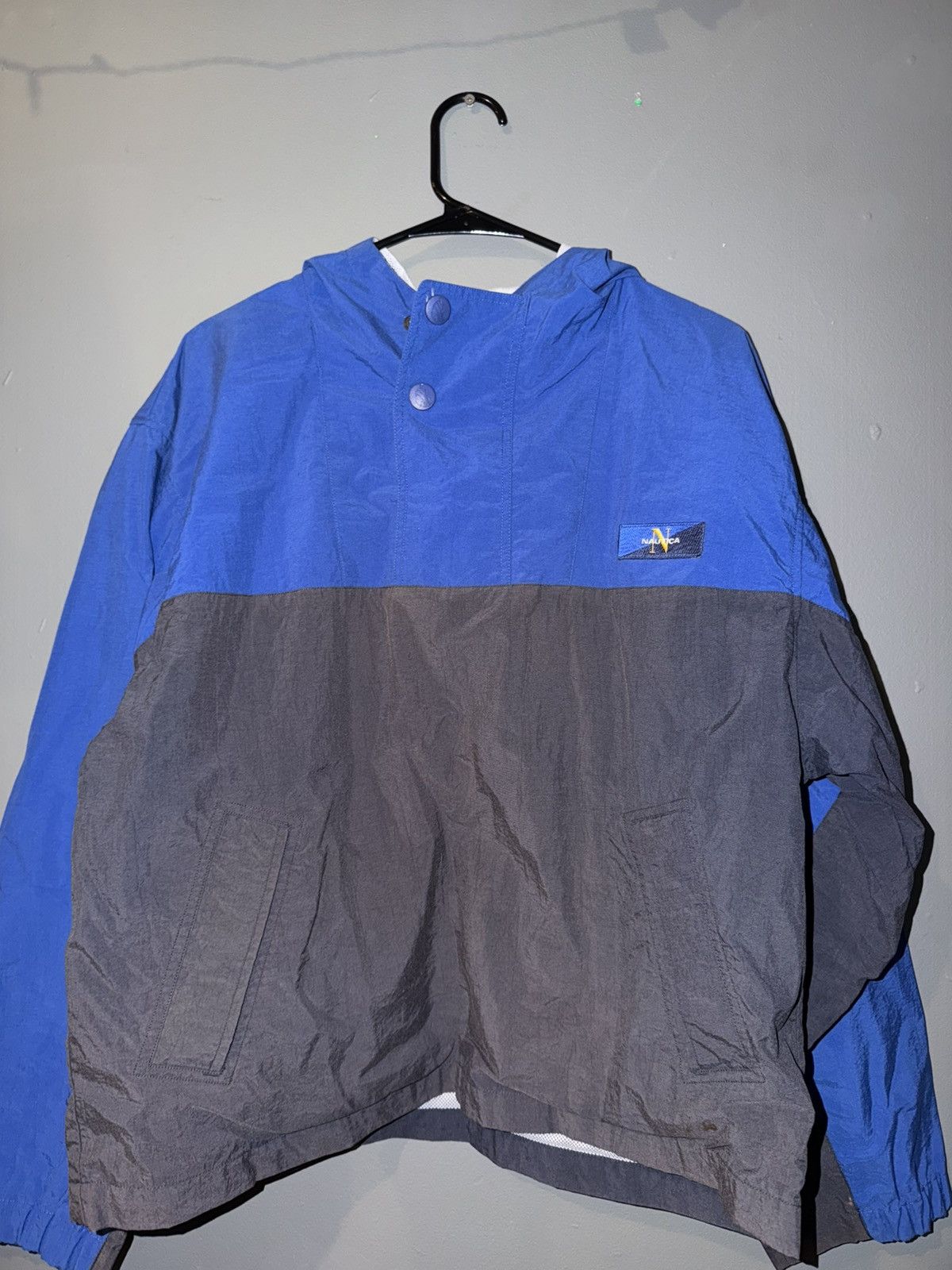 Nautica Vintage Nautica Windbreaker Size US XL / EU 56 / 4 - 1 Thumbnail