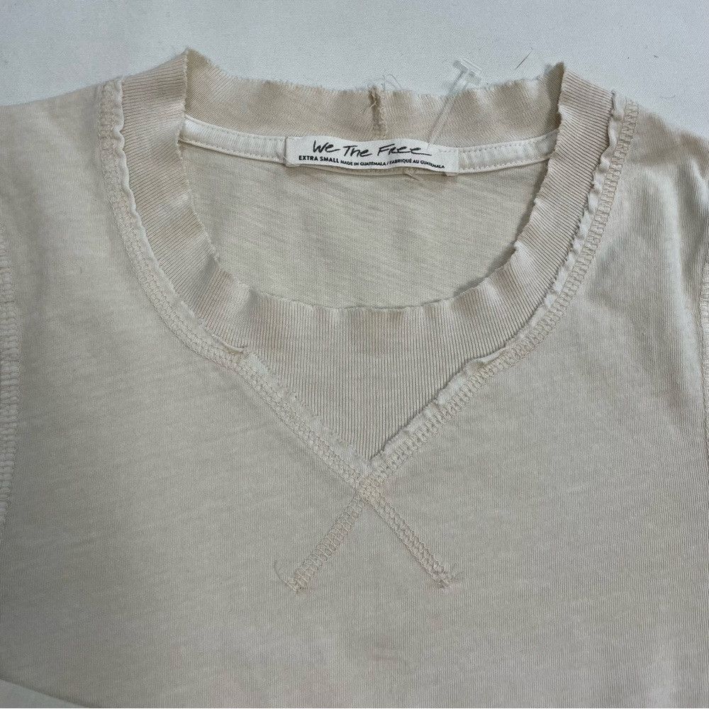 Free People New Free People Oatmeal Clover Top Size XS Size XS / US 0-2 / IT 36-38 - 9 Thumbnail