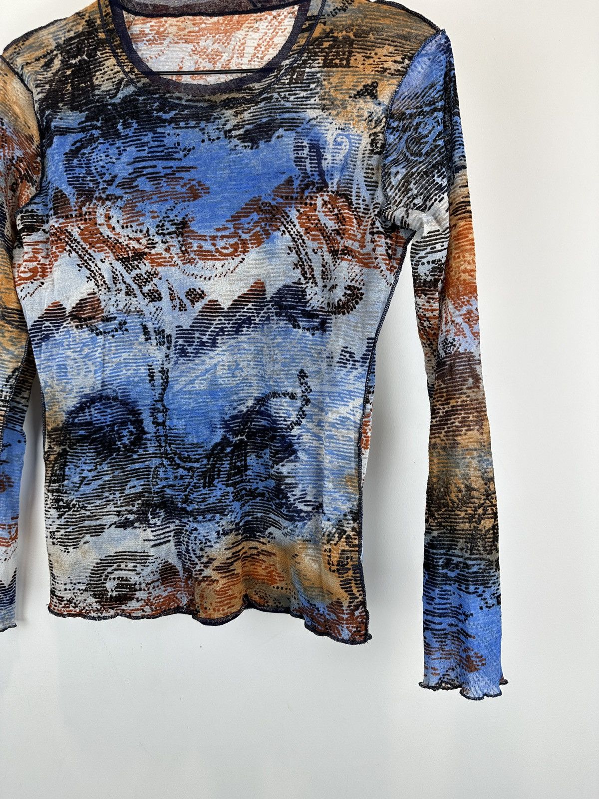 Designer × Japanese Brand × Jean Paul Gaultier Jean Paul Gaultier Style Mesh Long Sleeve Size M / US 6-8 / IT 42-44 - 5 Thumbnail