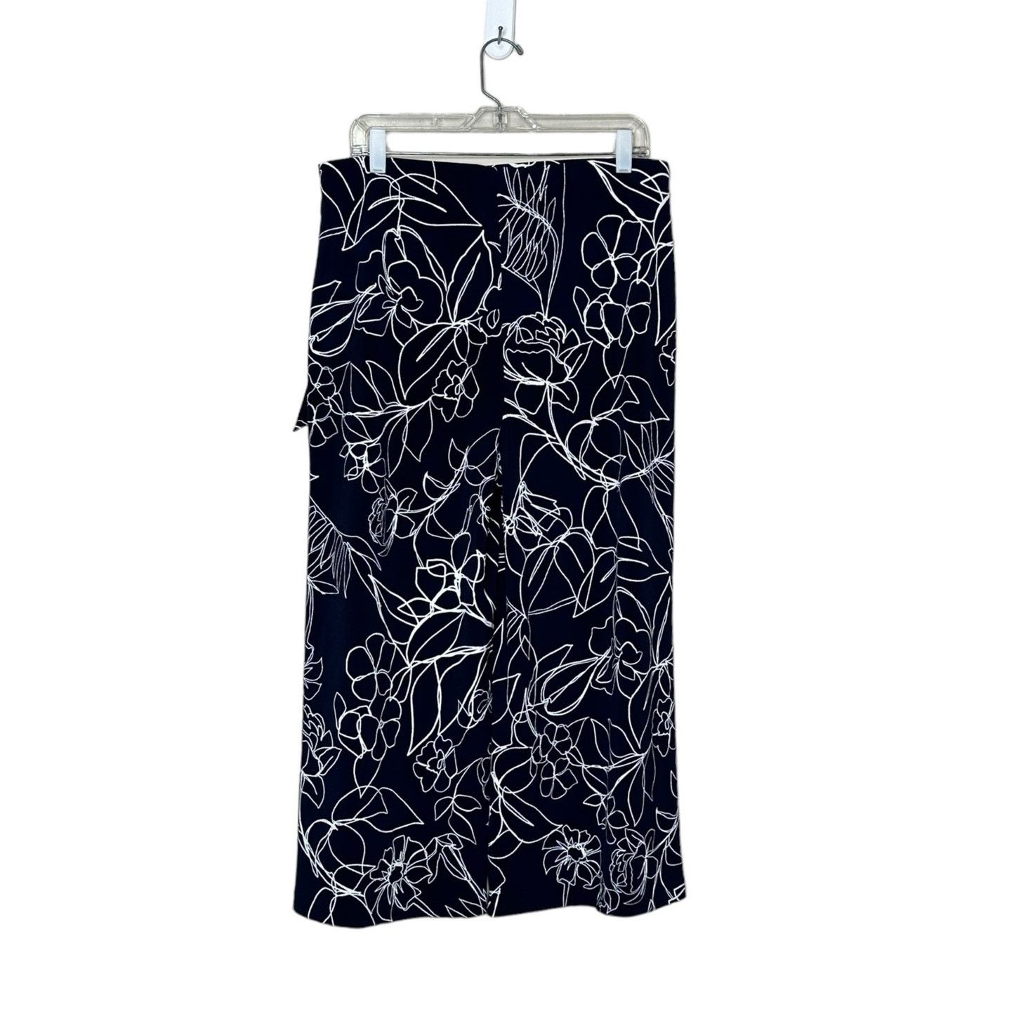 Joseph Ribkoff Joseph Ribkoff blue white wide leg belted crop pants size 14 Size 36" / US 14 / IT 50 - 9 Thumbnail
