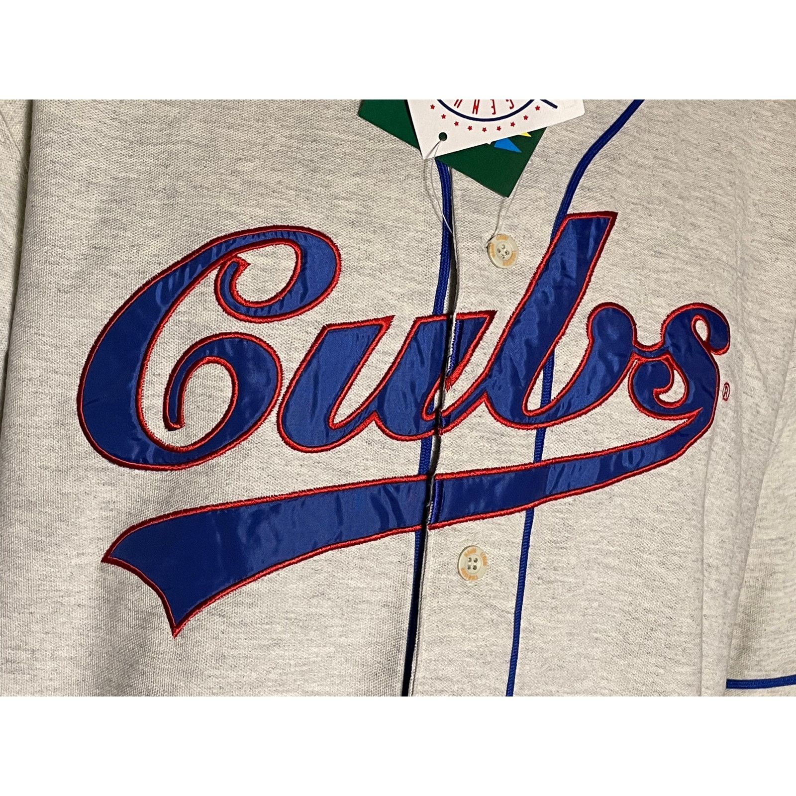 Mirage Rare Mirage MLB Chicago Cubs Sosa 21 Baseball Jersey Y2K Size US L / EU 52-54 / 3 - 12 Thumbnail