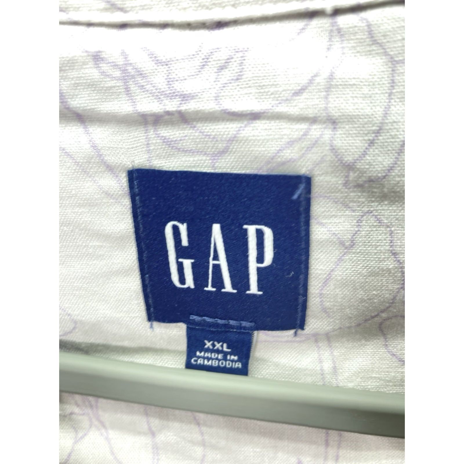 Gap Gap Camp Shirt Men 2XL Linen White Floral Button Short Sleeve Casual NWT Size US XXL / EU 58 / 5 - 5 Thumbnail