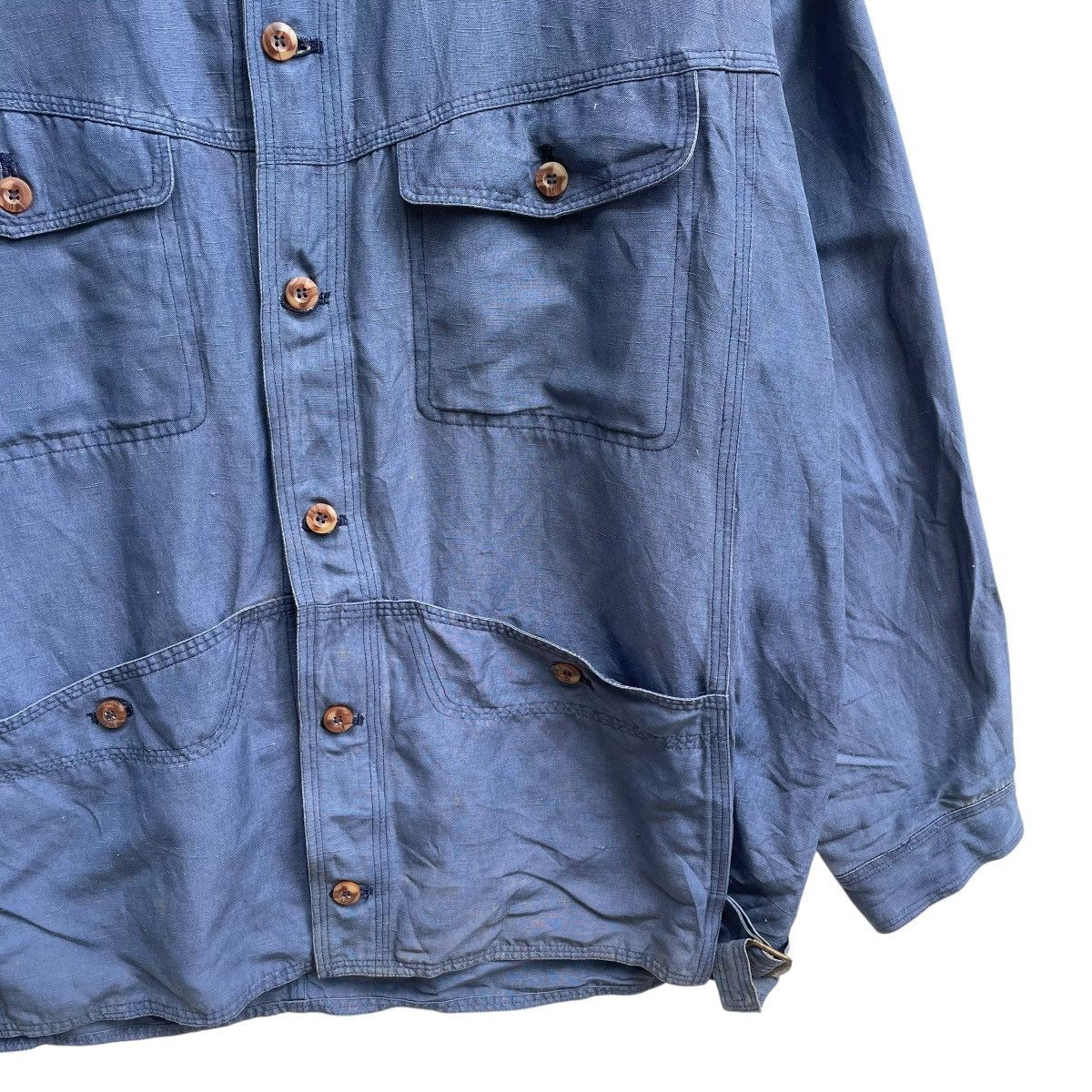 Indigo 💥Vintage Japanese Brand Lavord Uomo Tactical Jacket Size US M / EU 48-50 / 2 - 4 Thumbnail