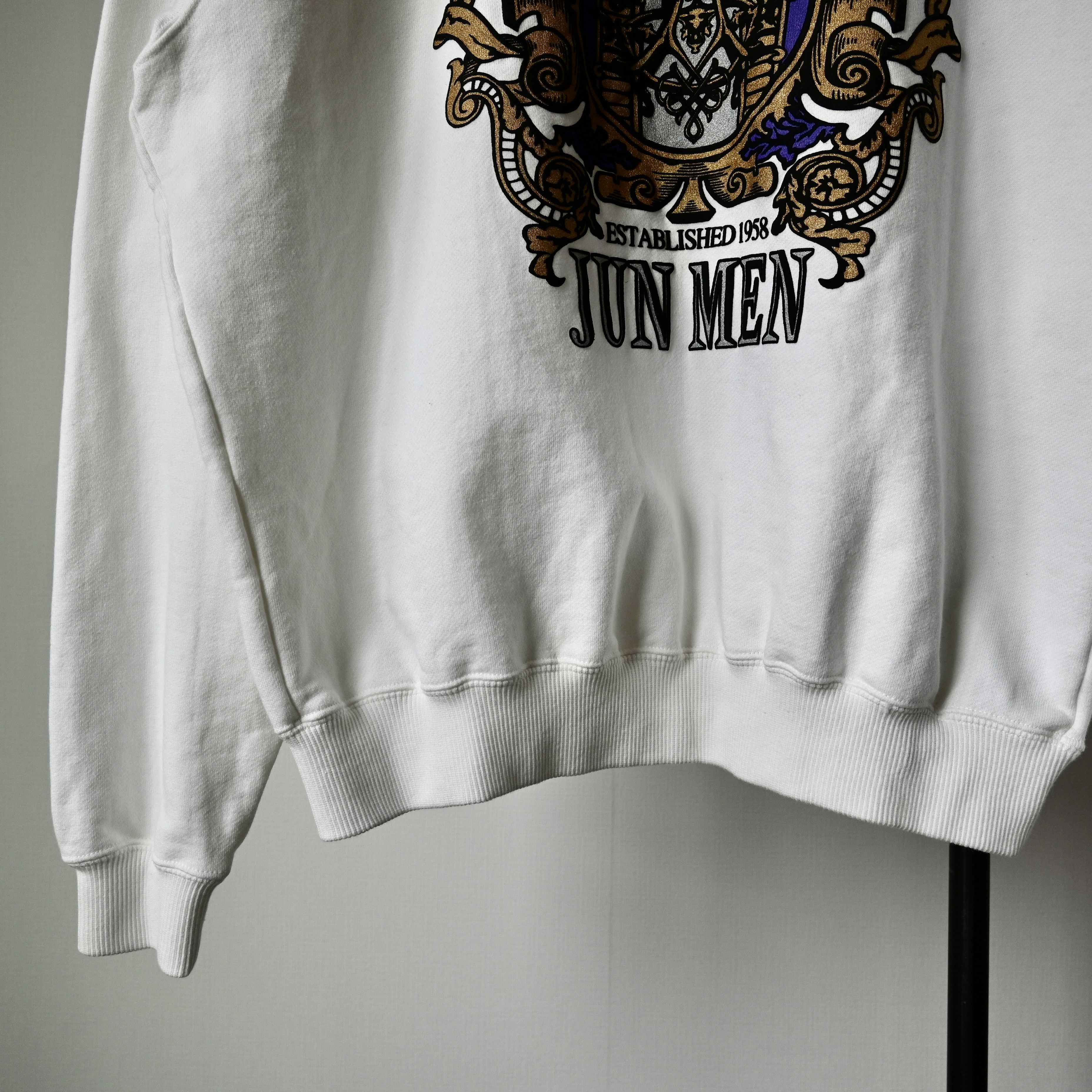 JUN MEN VTG 1990s JUN MEN crest puff print sweatshirt made in Japan Size US M / EU 48-50 / 2 - 6 Thumbnail