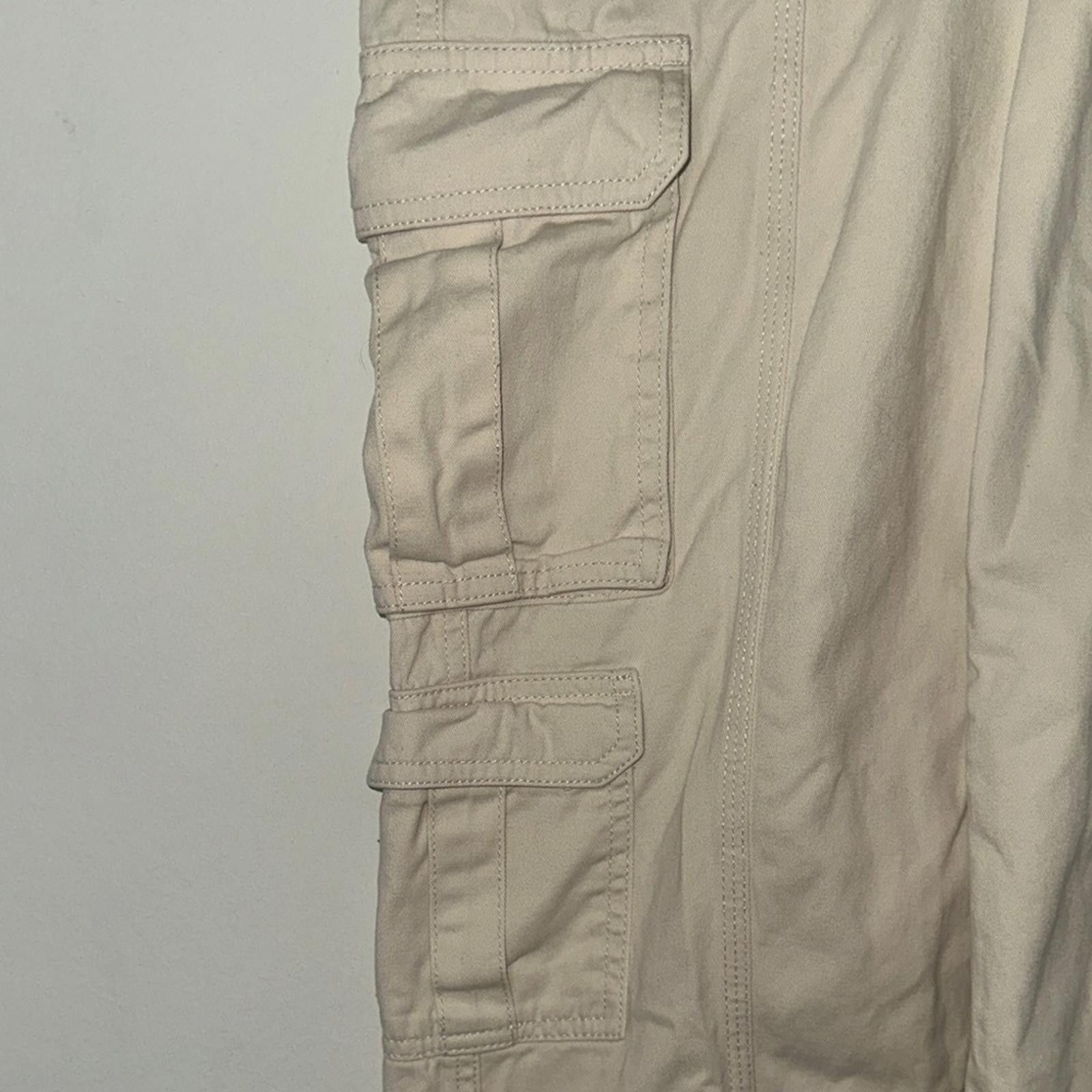 Primark Primark Kids Cargo Trousers in Cream Size US 26 / EU 42 - 2 Thumbnail