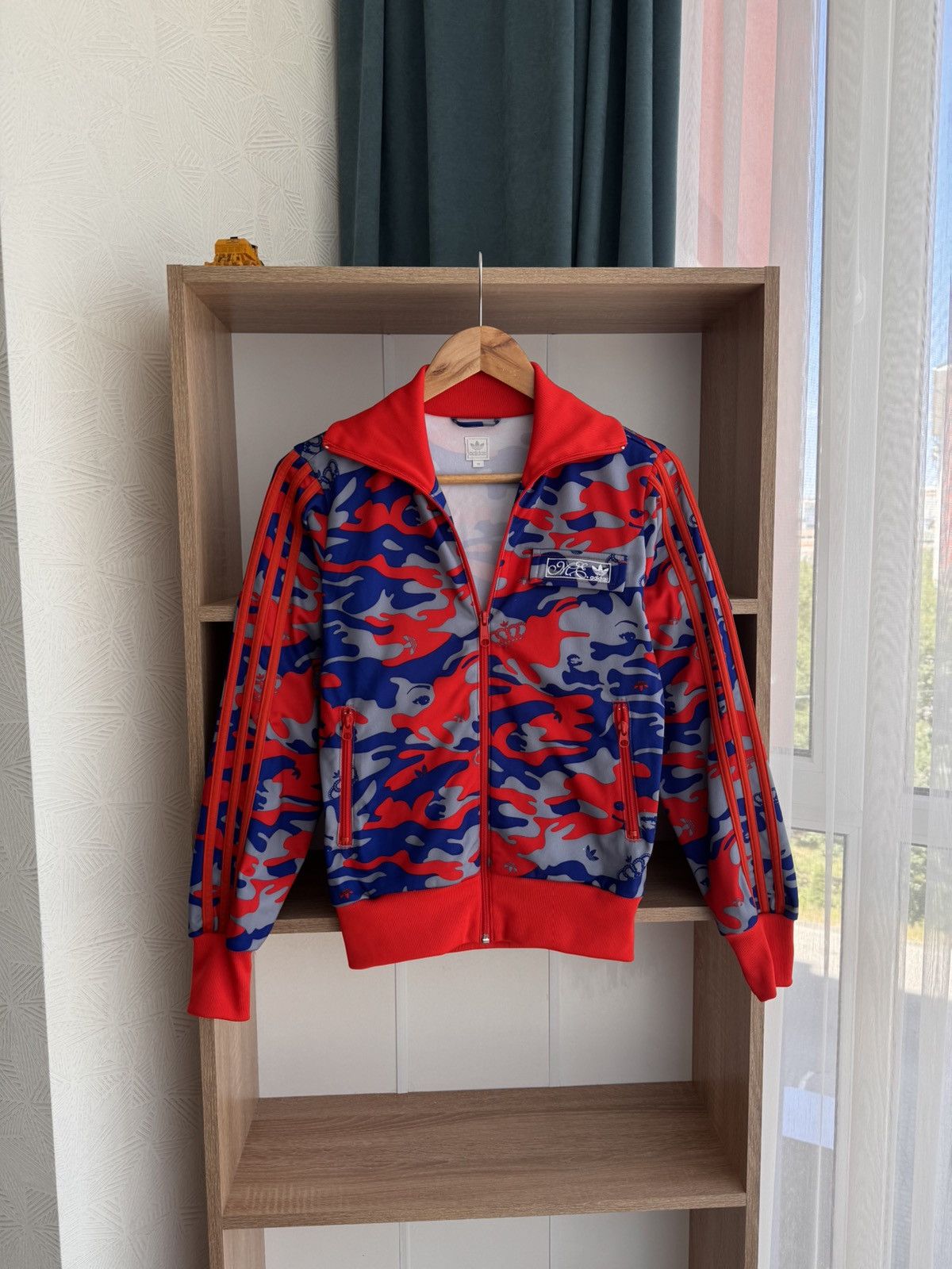 Vintage Vintage Adidas Limited Missy Elliott Camo SS04 TrackJacket Size S / US 4 / IT 40 - 1 Thumbnail