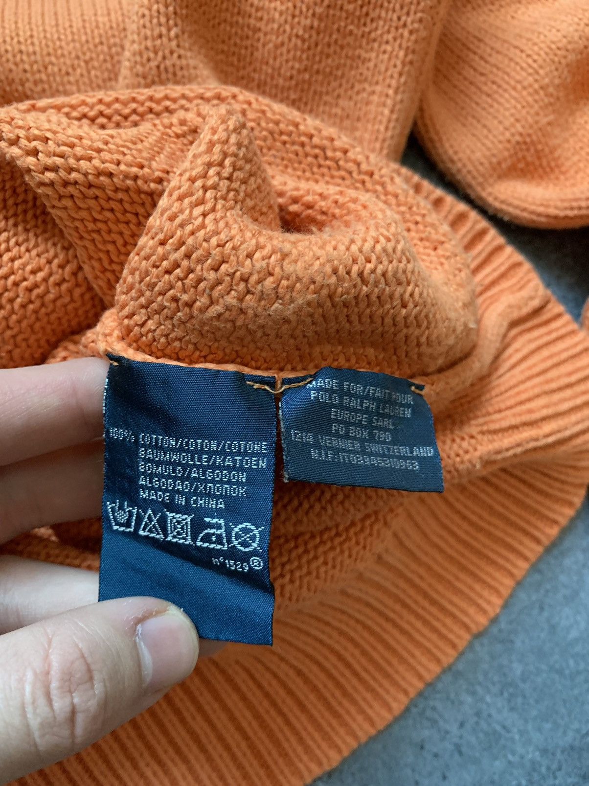 Polo Ralph Lauren × Vintage Vintage Polo Ralph Lauren Zip 1/4 Sweater Old Money Y2K Size US L / EU 52-54 / 3 - 9 Thumbnail