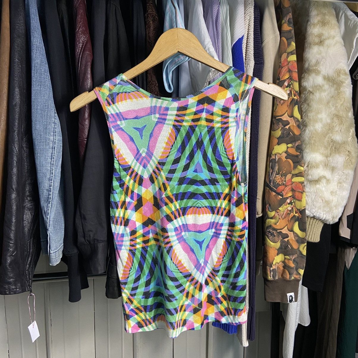 John Galliano John Galliano Psychedelic Tank Top Size S / US 4 / IT 40 - 2 Thumbnail