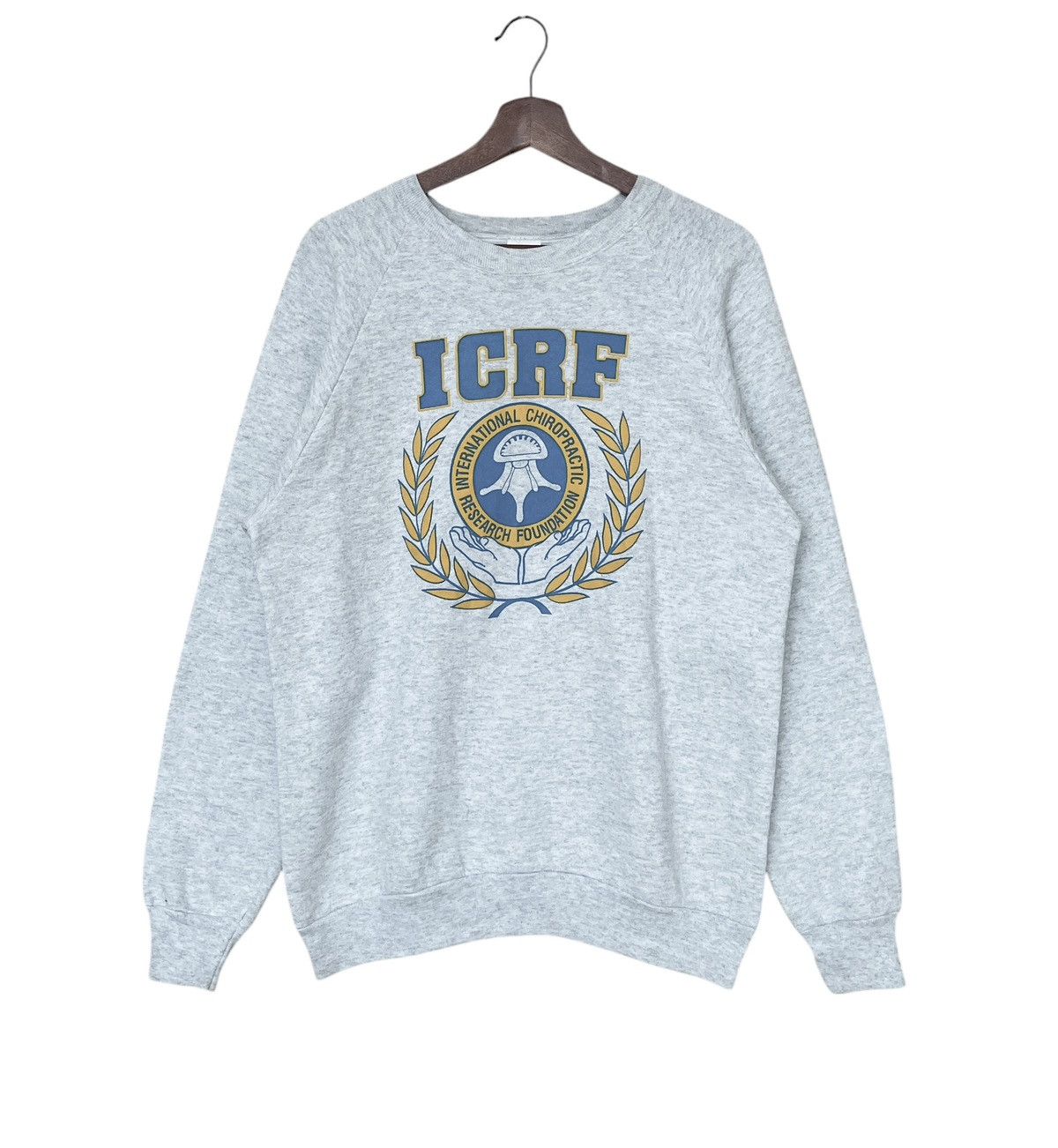 Fruit Of The Loom × Majestic × Vintage Vintage Brand Fruit of The Loom Sweatshirt 1990s Size US L / EU 52-54 / 3 - 1 Thumbnail