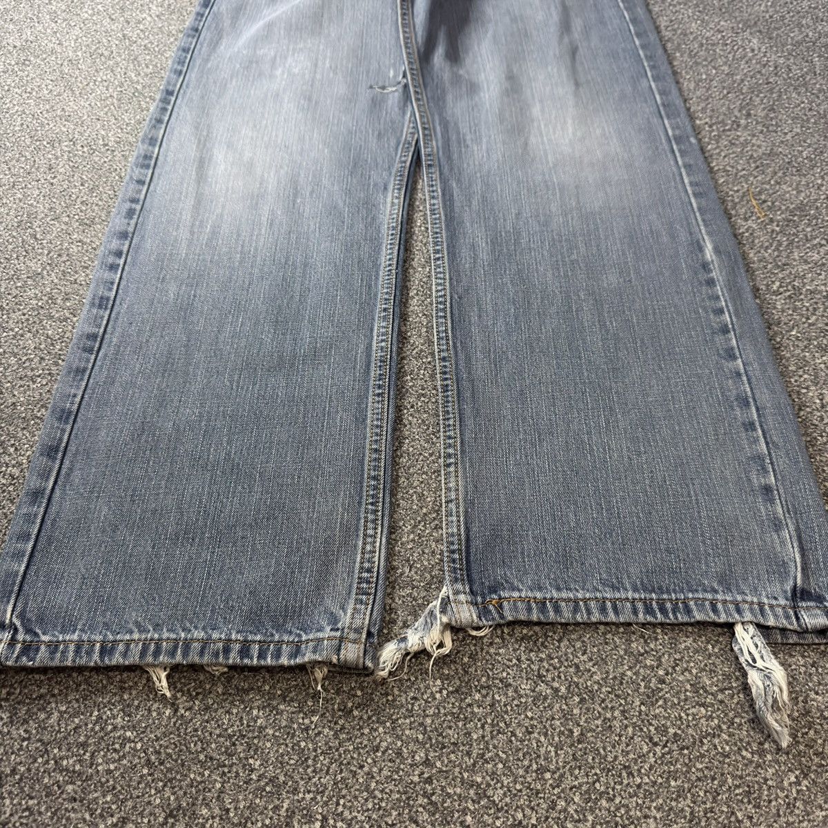 Hysteric Glamour Archives y2k Wide Leg Levis 569 Loose Fade Washed Denim Size US 29 - 7 Thumbnail
