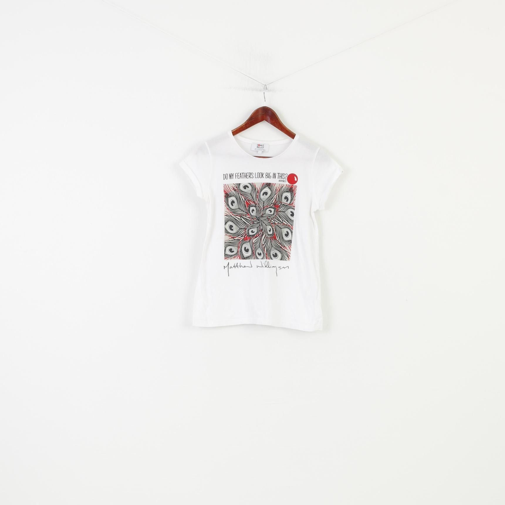 Vintage Comic Relief Women S T-Shirt Matthew Williamson 10369 Size S / US 4 / IT 40 - 1 Thumbnail
