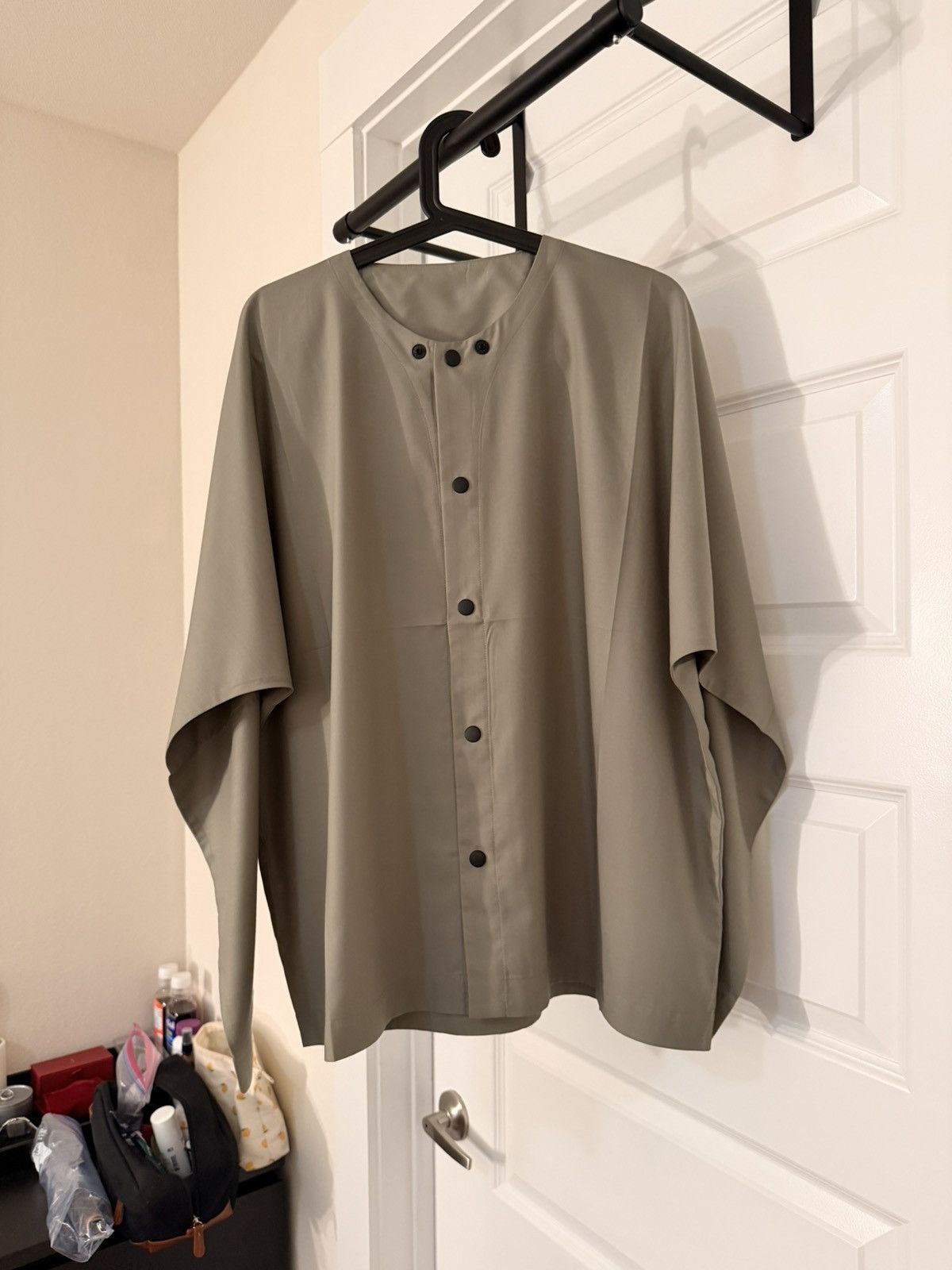 Issey Miyake Issey Miyake IM Men Convertable Collar Shirt Size US M / EU 48-50 / 2 - 1 Thumbnail