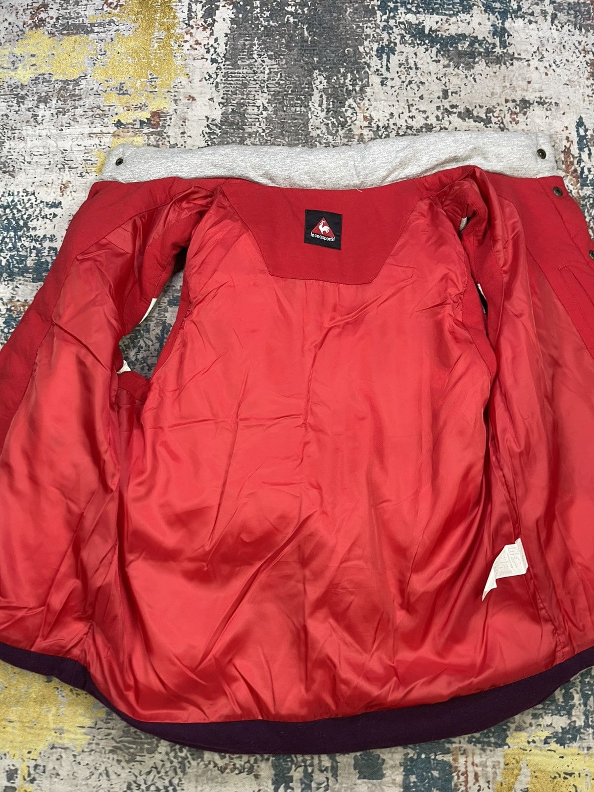 Le Coq Sportif Le Coq Sportif Back Hit Puffer Vest Size US L / EU 52-54 / 3 - 6 Thumbnail