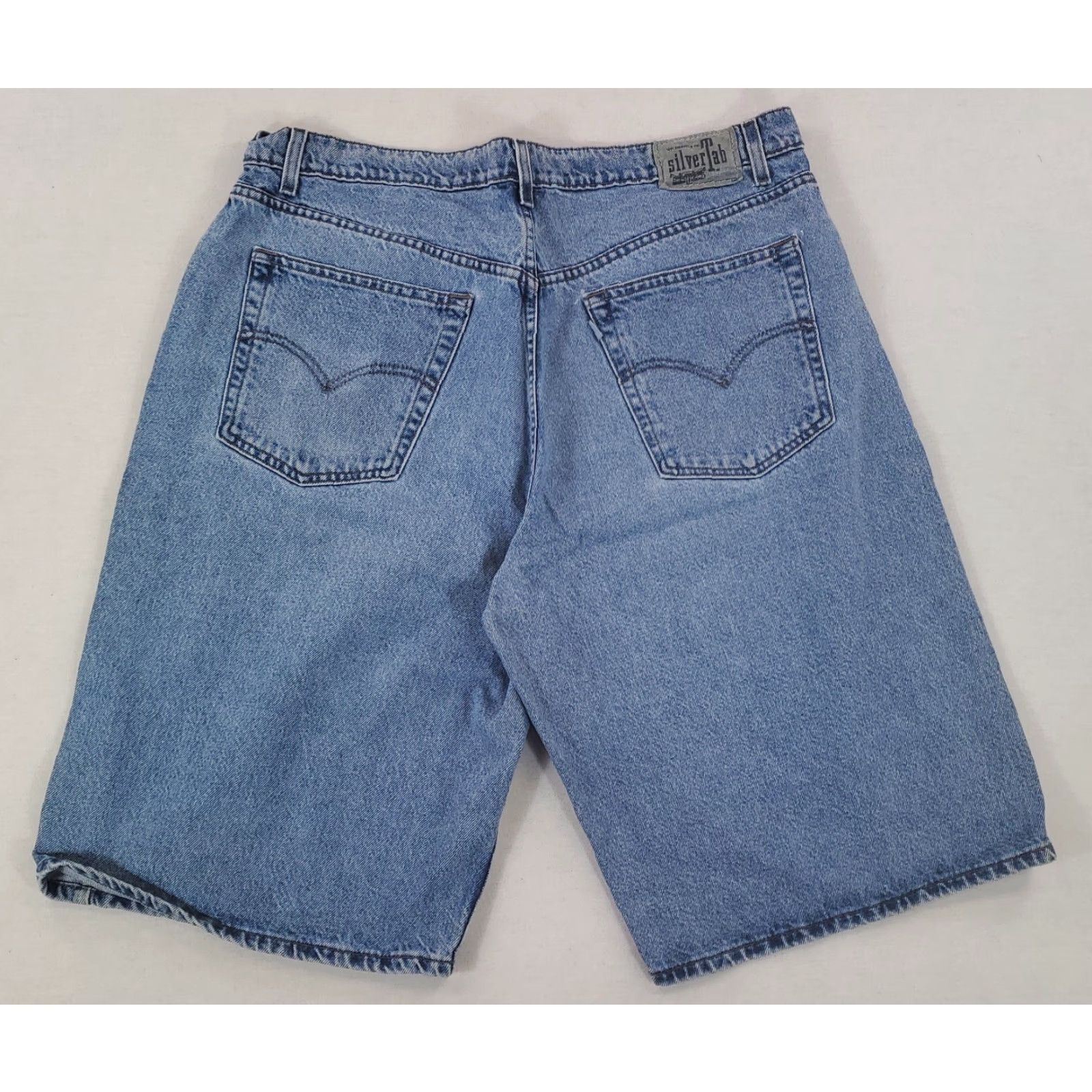Levi's **VINTAGE Levi's 90s Y2K Baggy Jean Shorts Blue Zip Fly Mens 38** User: Vintage Levi's 90s Y2K Baggy Jean Shorts Blue Zip Fly Men's 38 Size US 38 / EU 54 - 6 Thumbnail