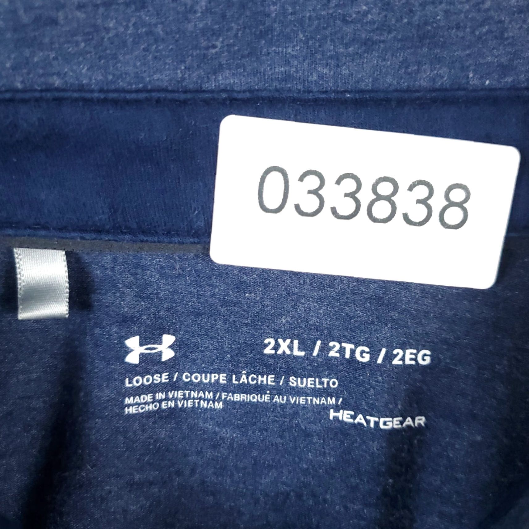 Under Armour Under Armour Polo Shirt Men's 2XL Blue Cotton Blend Golf Casual Short Sleeve Size US XXL / EU 58 / 5 - 7 Thumbnail
