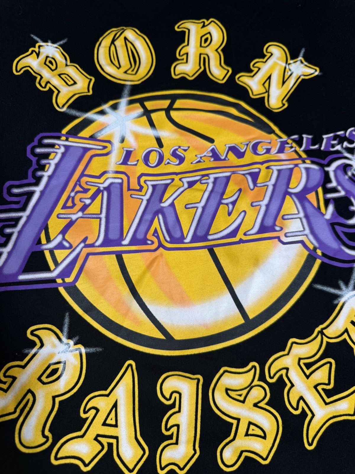 Born X Raised × New Era BORN X RAISED LAKERS SPRAY PAING LONG SLEEVE Size US XL / EU 56 / 4 - 1 Thumbnail