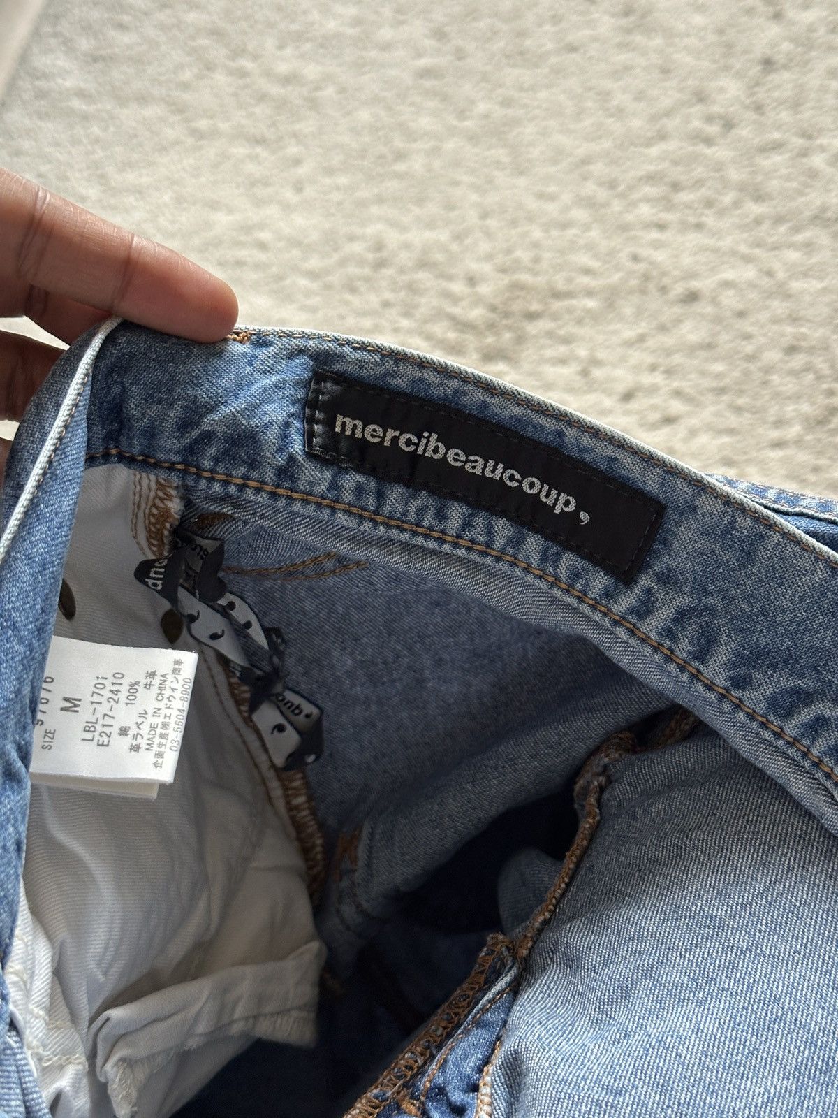 Lee × mercibeaucoup 2000s Mercibeaucoup Lee Jeans Size US 29 - 10 Thumbnail
