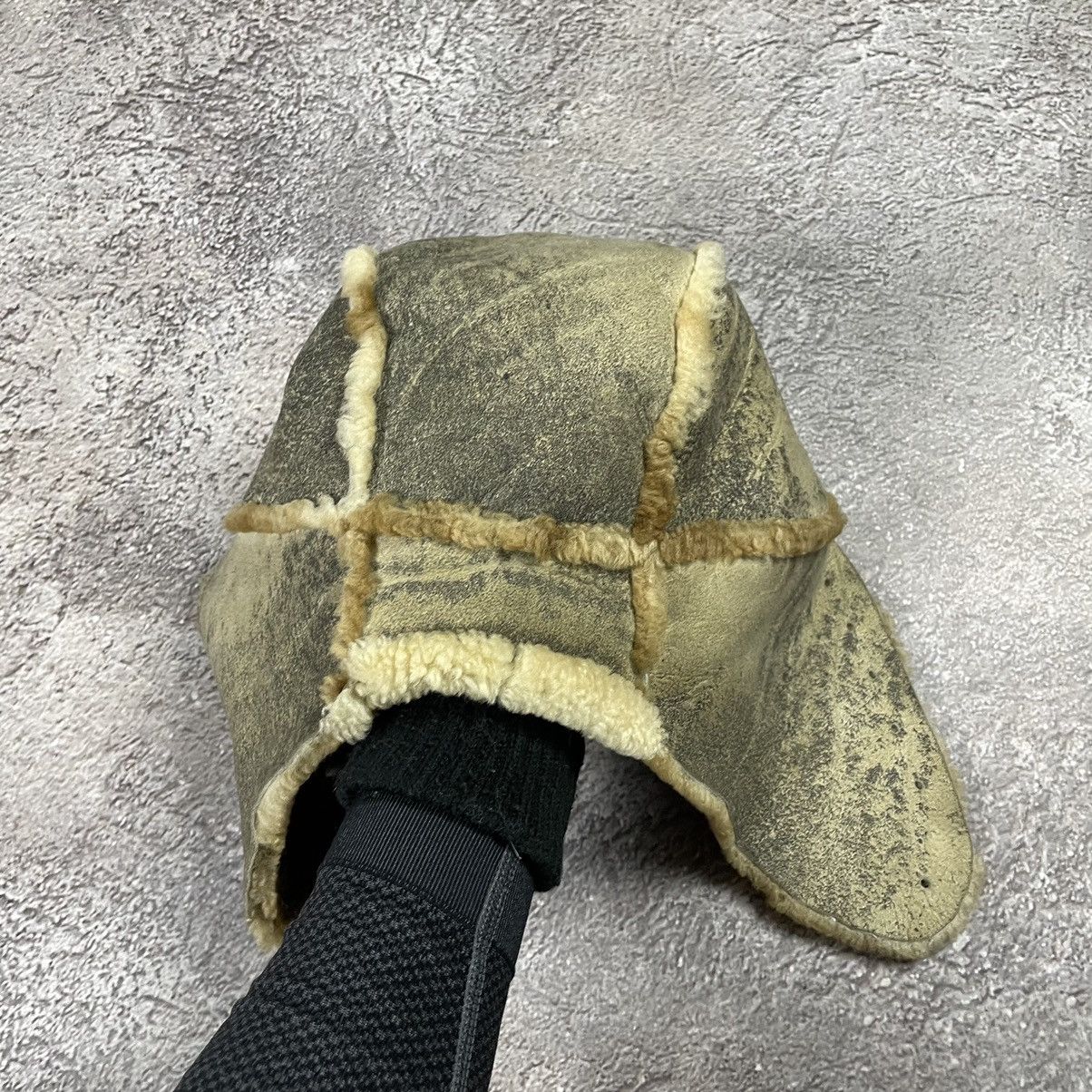 If Six Was Nine Vintage 90s Alt Beanie Mohair Ushanka Faux American VTg Size ONE SIZE - 6 Thumbnail