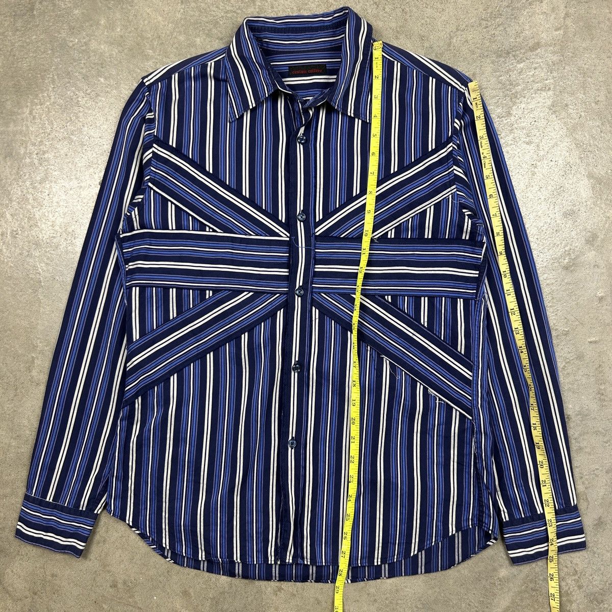Japanese Brand Custom Culture Staggered Shirt Size US M / EU 48-50 / 2 - 8 Thumbnail