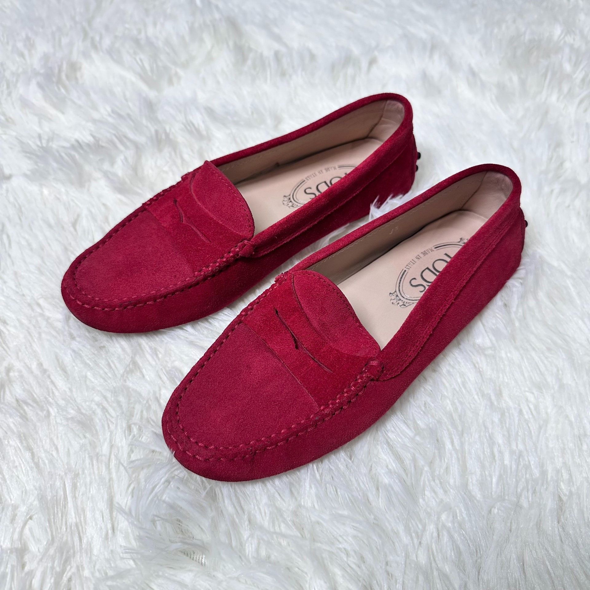 Tod's TOD'S Classic Suede Driving Shoes Size US 5 / IT 35 - 1 Thumbnail