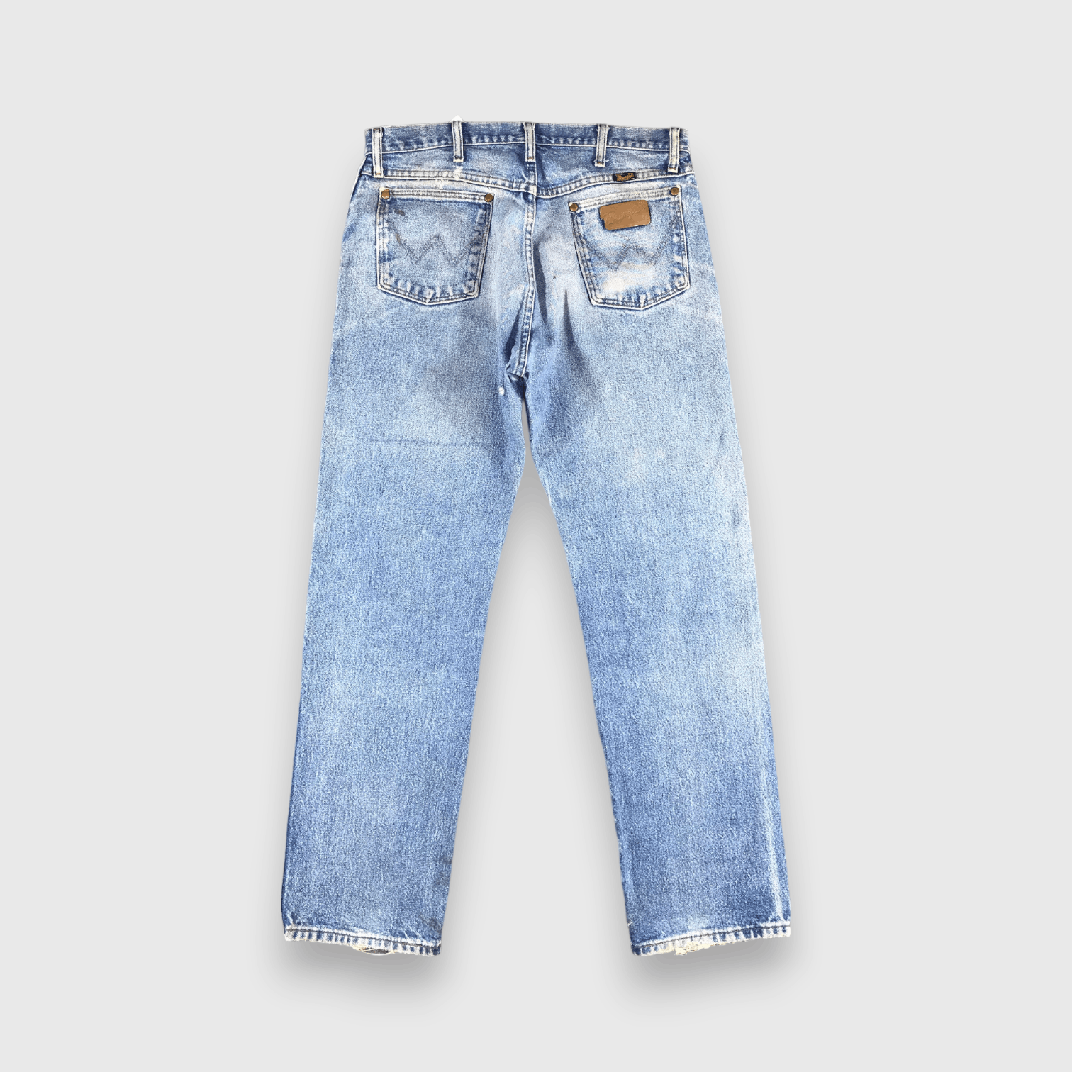 Vintage Vintage Blue Wash Wrangler Jeans-J1498 Size US 33 - 2 Thumbnail