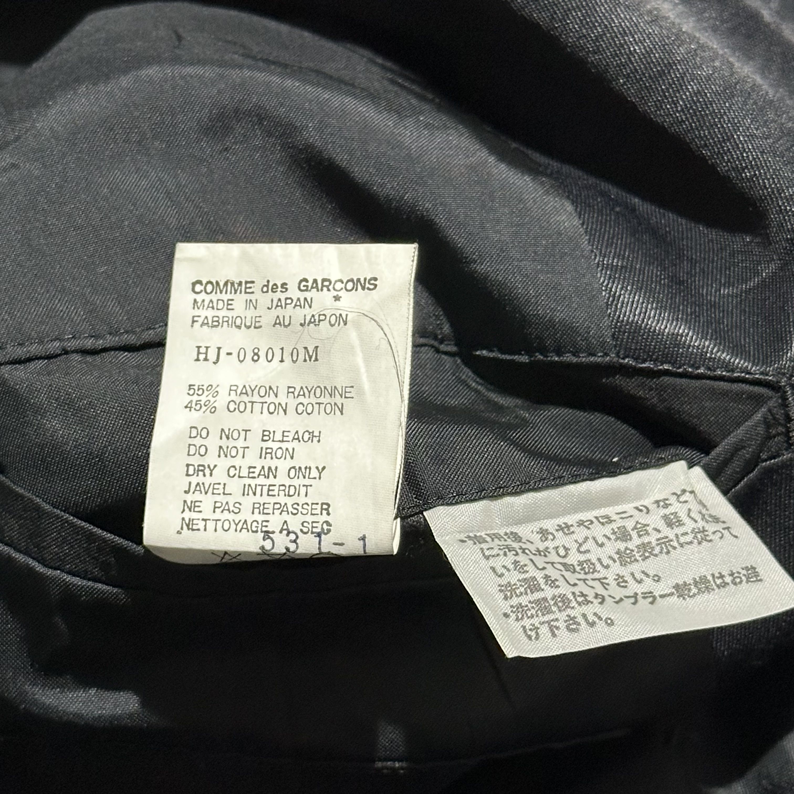 Comme des Garcons Homme Comme des Garcons Distressed Blazer Size US M / EU 48-50 / 2 - 11 Thumbnail