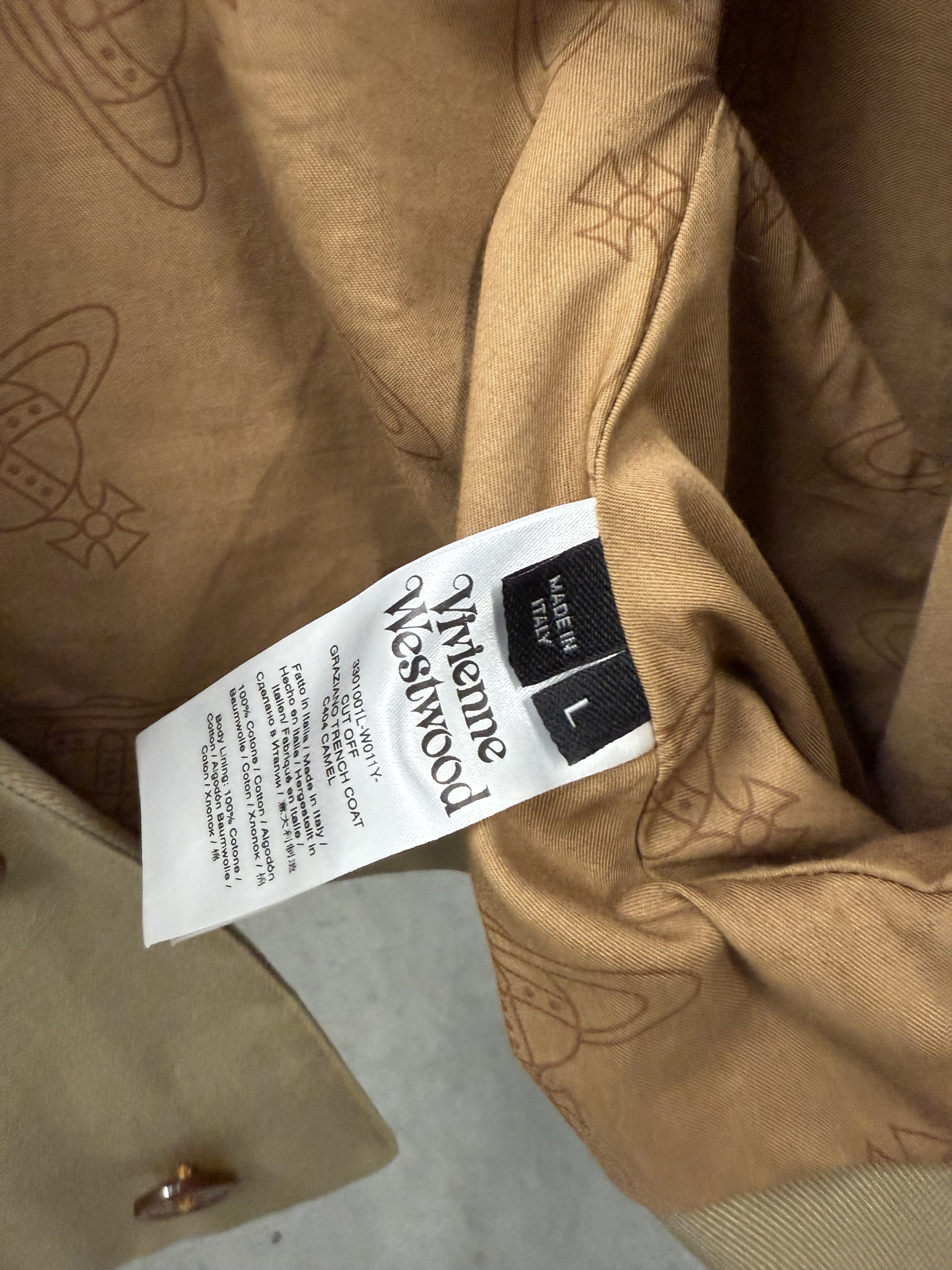 Vivienne Westwood SS25 Vivienne Westwood Cropped Trench sz L Size US M / EU 48-50 / 2 - 12 Thumbnail