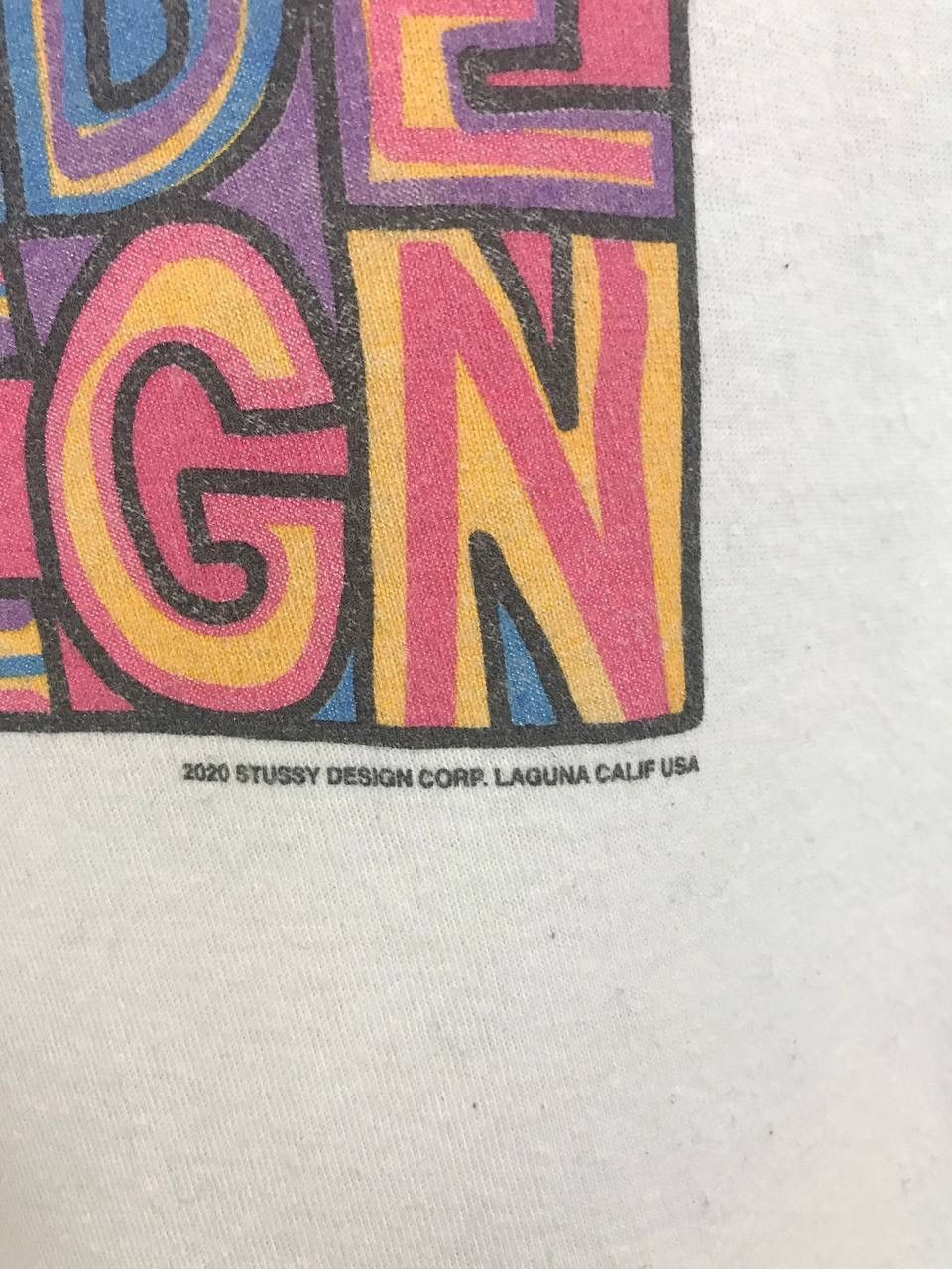 Stussy Stussy designer art Y2K tee Size US L / EU 52-54 / 3 - 4 Thumbnail