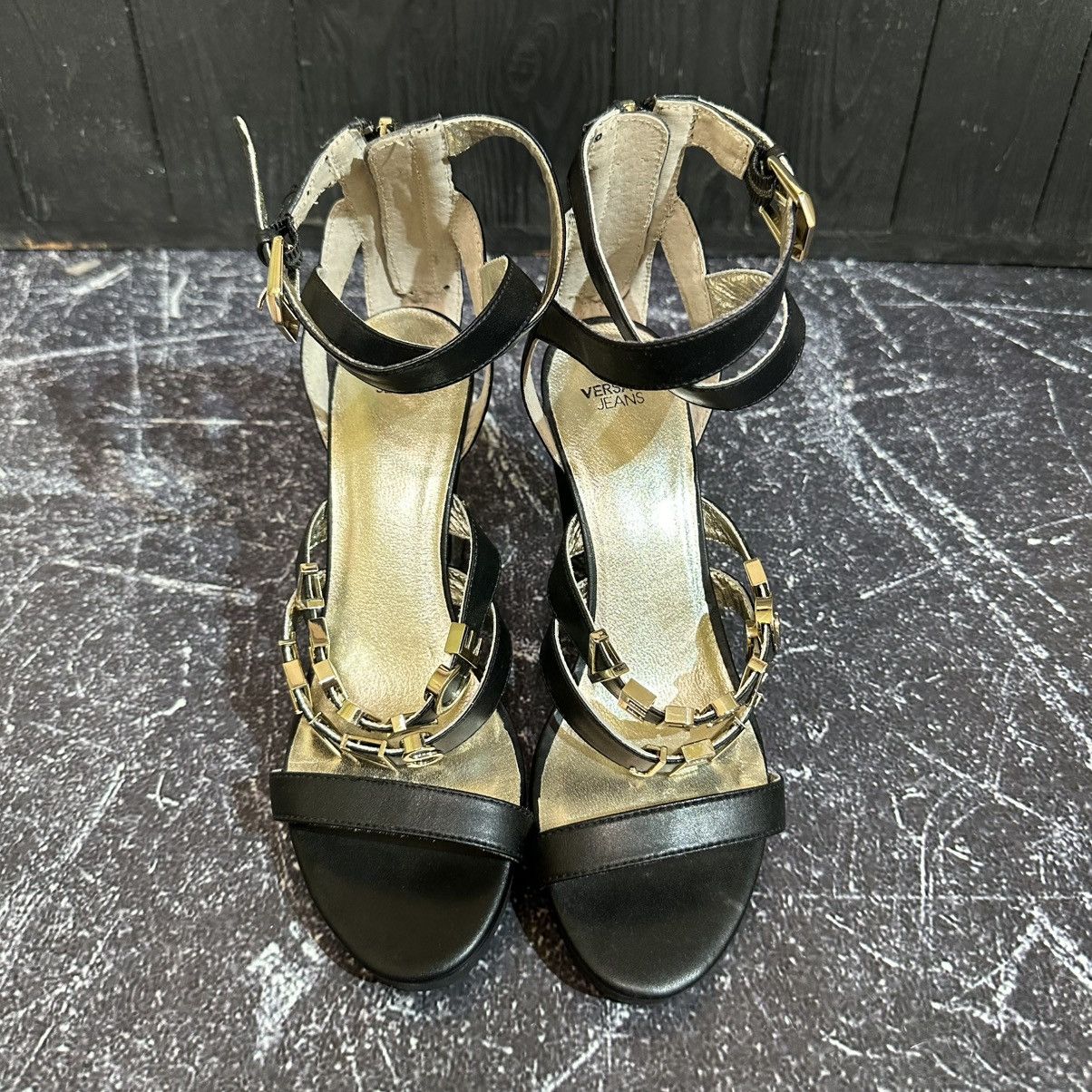 Versace Jeans Couture Versace Jeans Couture Leather Women’s Heels 37 Size Size US 7 / IT 37 - 13 Thumbnail