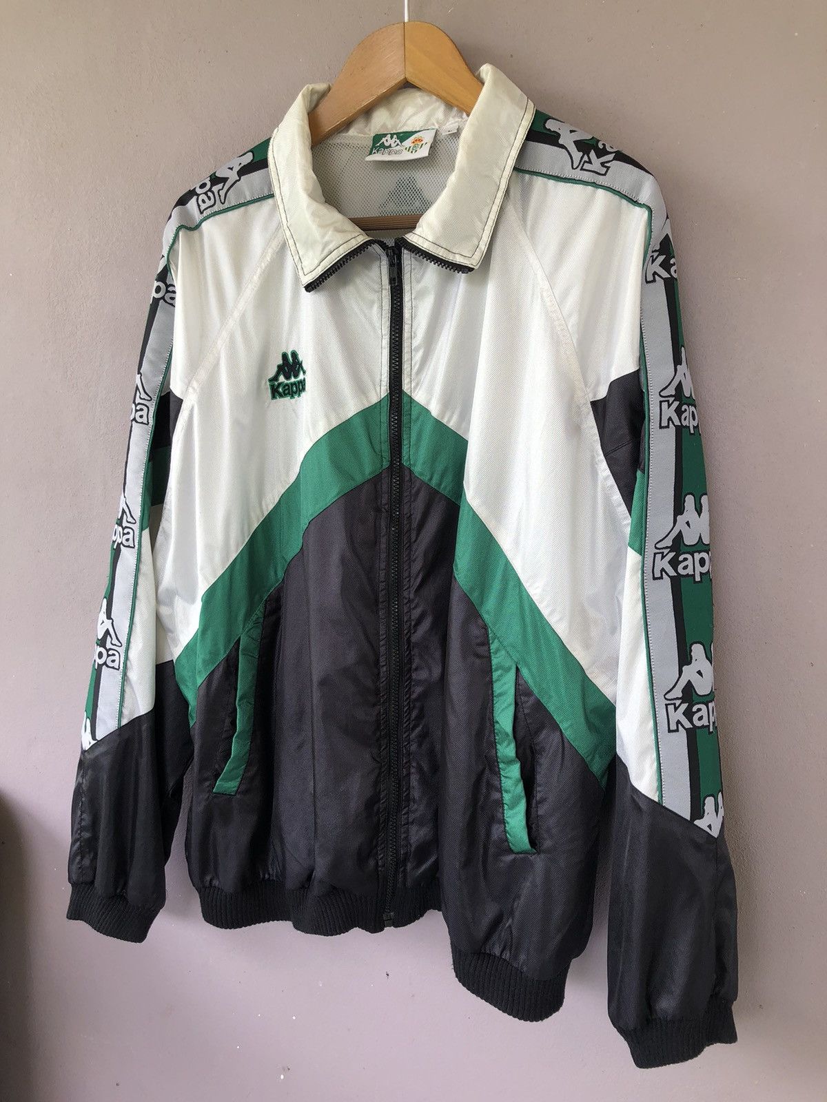 Kappa Vintage 95/97 Real Betis Track Jacket Size US XL / EU 56 / 4 - 4 Thumbnail