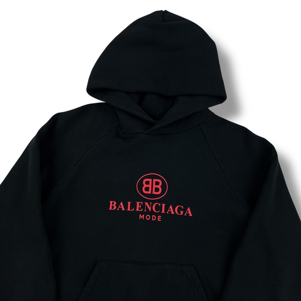 Balenciaga Balenciaga Mode Black & Red Hoodie Size US XS / EU 42 / 0 - 1 Thumbnail