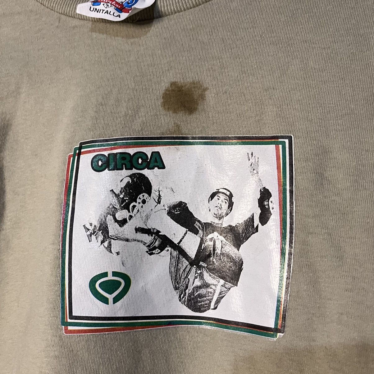 Vintage Vintage 90s Circa skate tee Size US XL / EU 56 / 4 - 2 Thumbnail