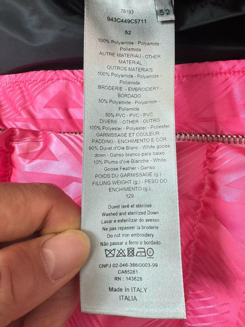 Dior DiorRose pink diamond CD full logo down jacket 2503-Nextarr Size US L / EU 52-54 / 3 - 5 Thumbnail