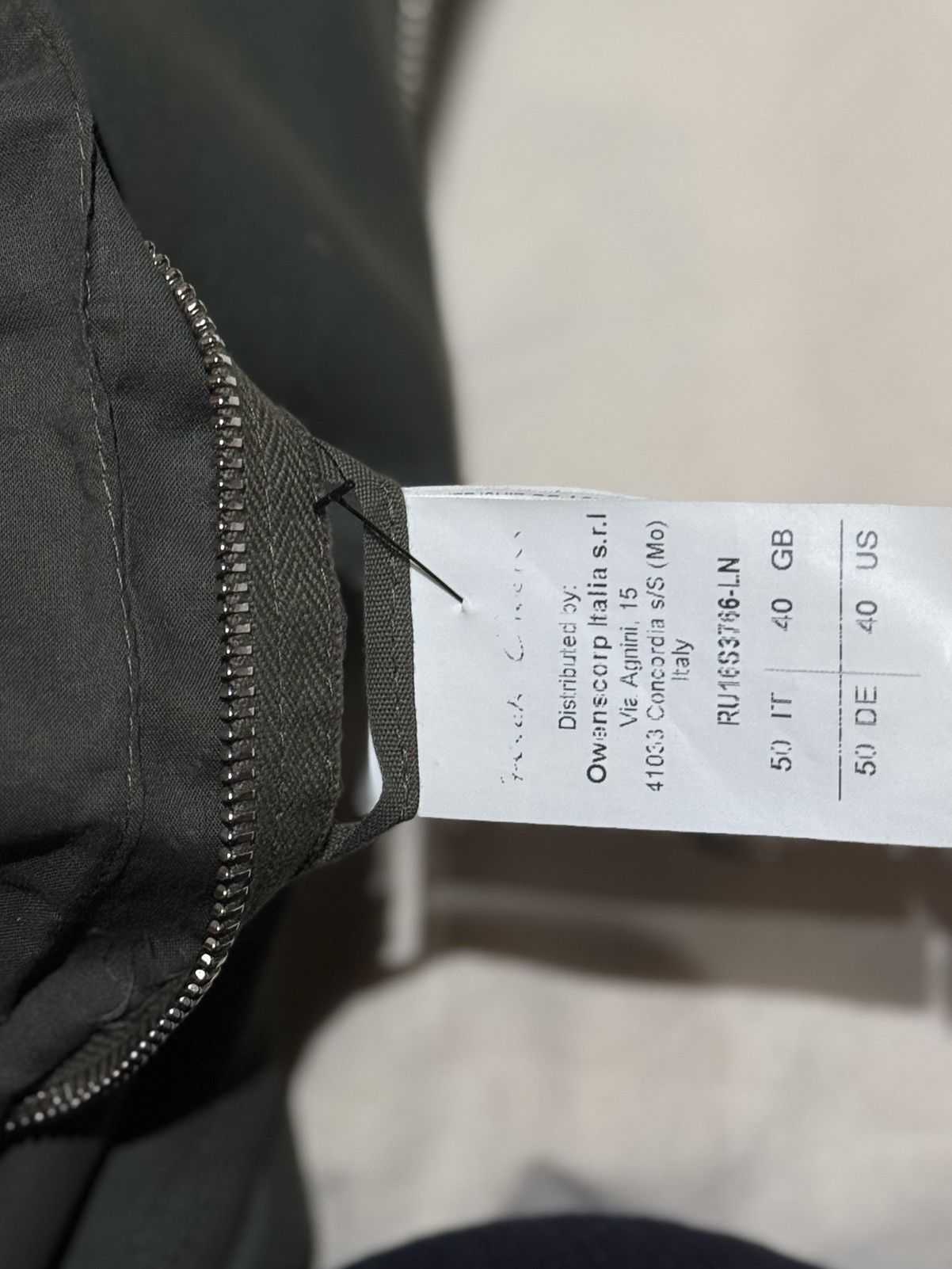 Rick Owens BULLET ASYMMETRICAL LAMBSKIN LEATHER HOODED JACKET BIKER Size US L / EU 52-54 / 3 - 5 Thumbnail