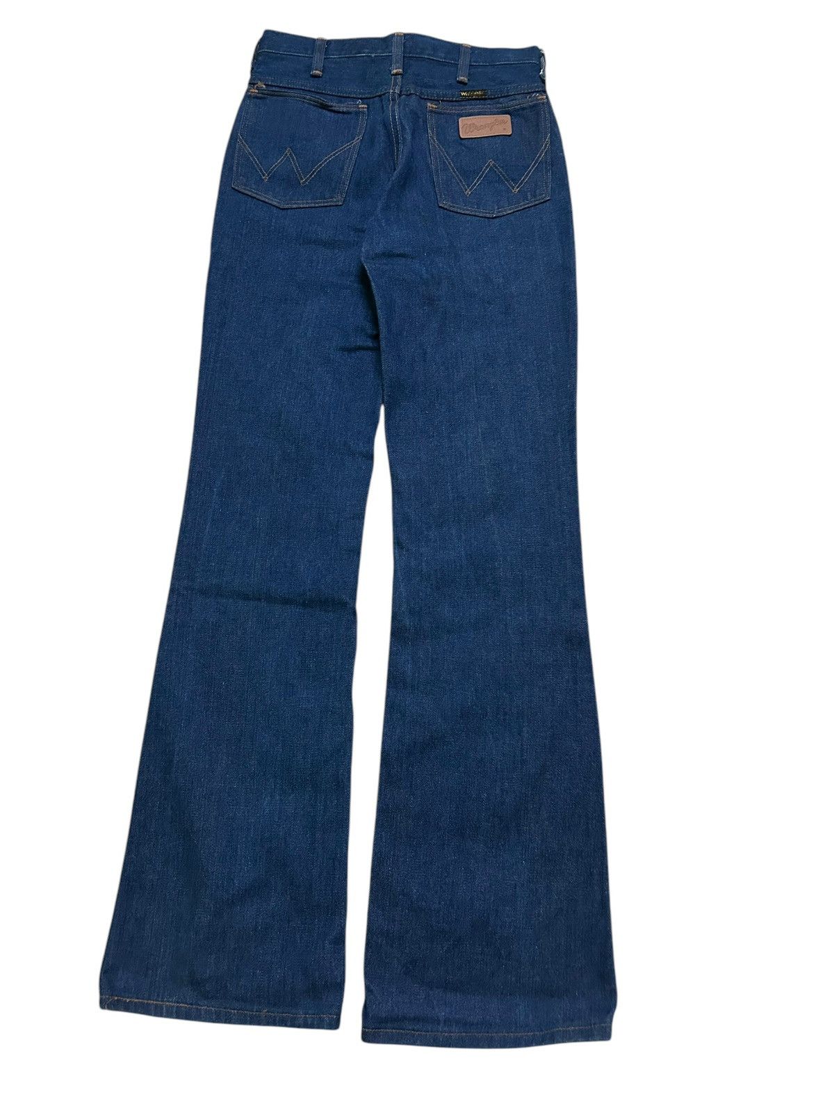 Japanese Brand × Kapital × Vintage Flare Wrangler Vintage Made Usa Denim Jeans Size US 26 / EU 42 - 9 Thumbnail