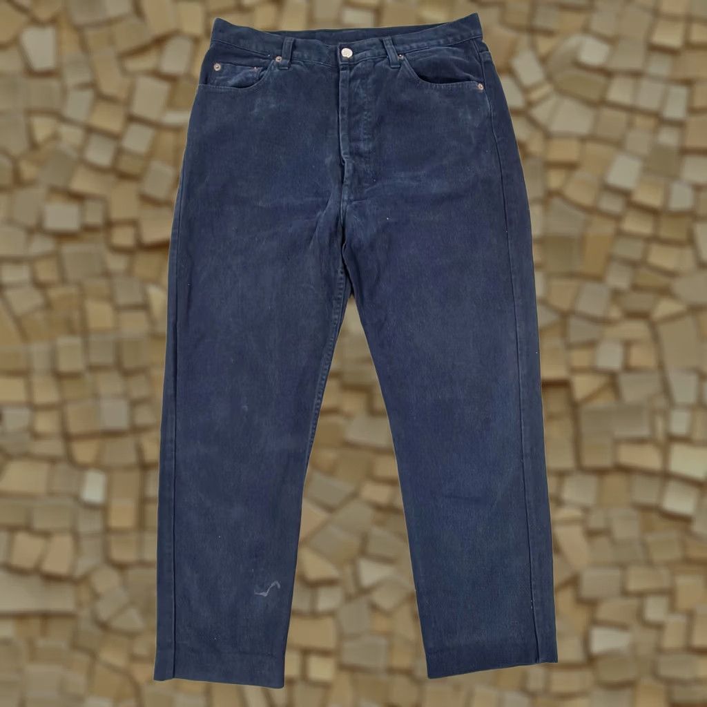 Levi's VINTAGE Levi's 501 Jeans Blue 32x26 Regular Straight Button Fly USA Mens Size US 32 / EU 48 - 1 Thumbnail