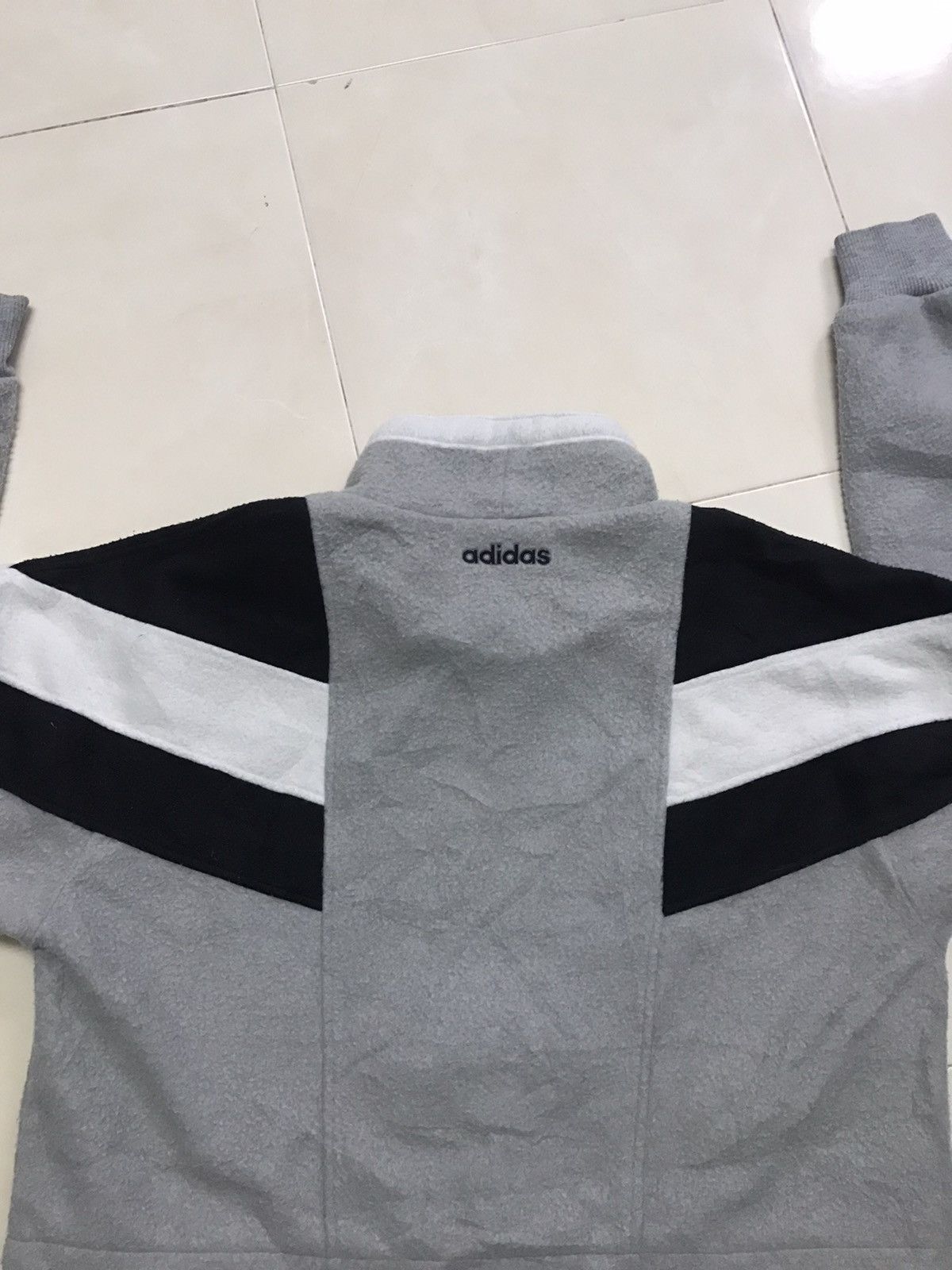 Adidas VINTAGE ADIDAS BIG LOGO SHERPA Size US L / EU 52-54 / 3 - 9 Thumbnail